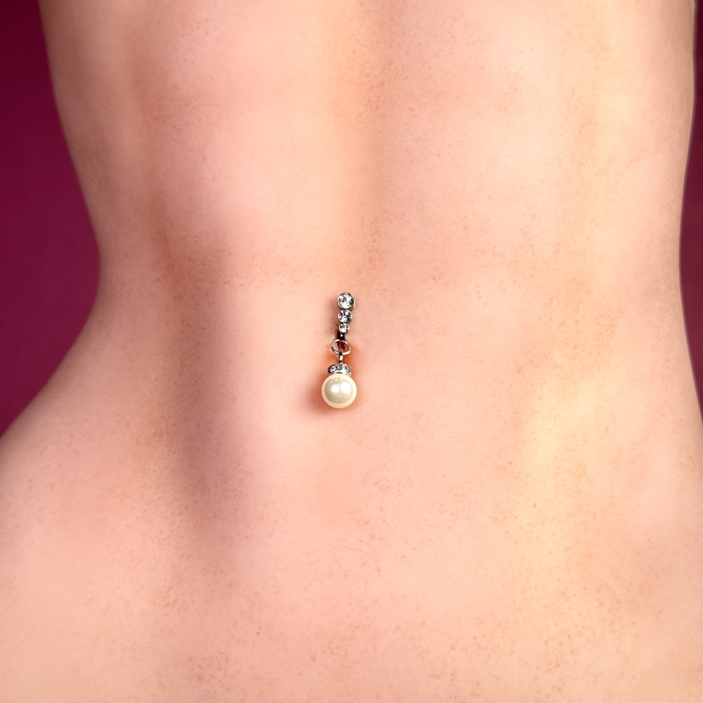 Luna Pearl Drop Navel Clip™