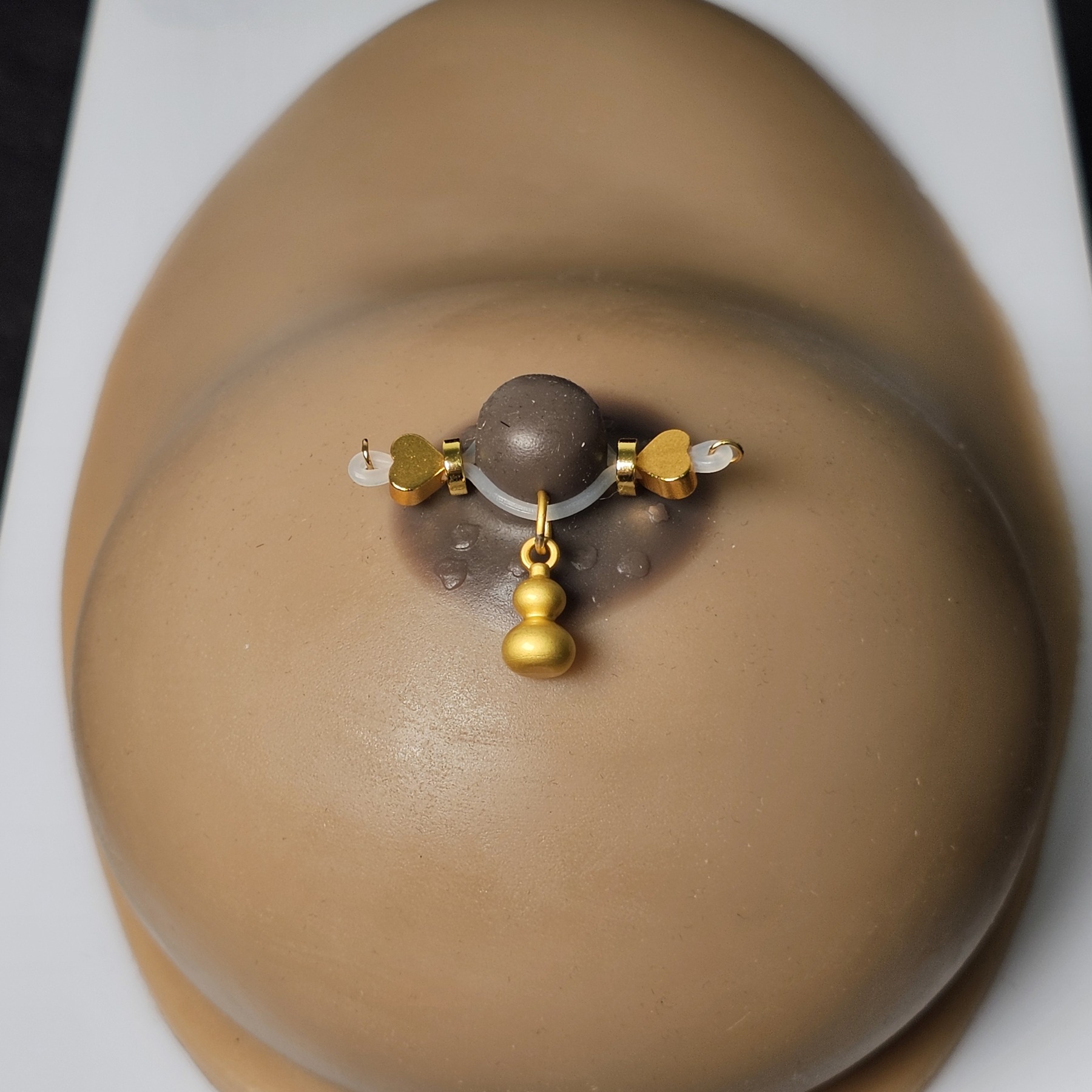 24K gold milk clamp gourd