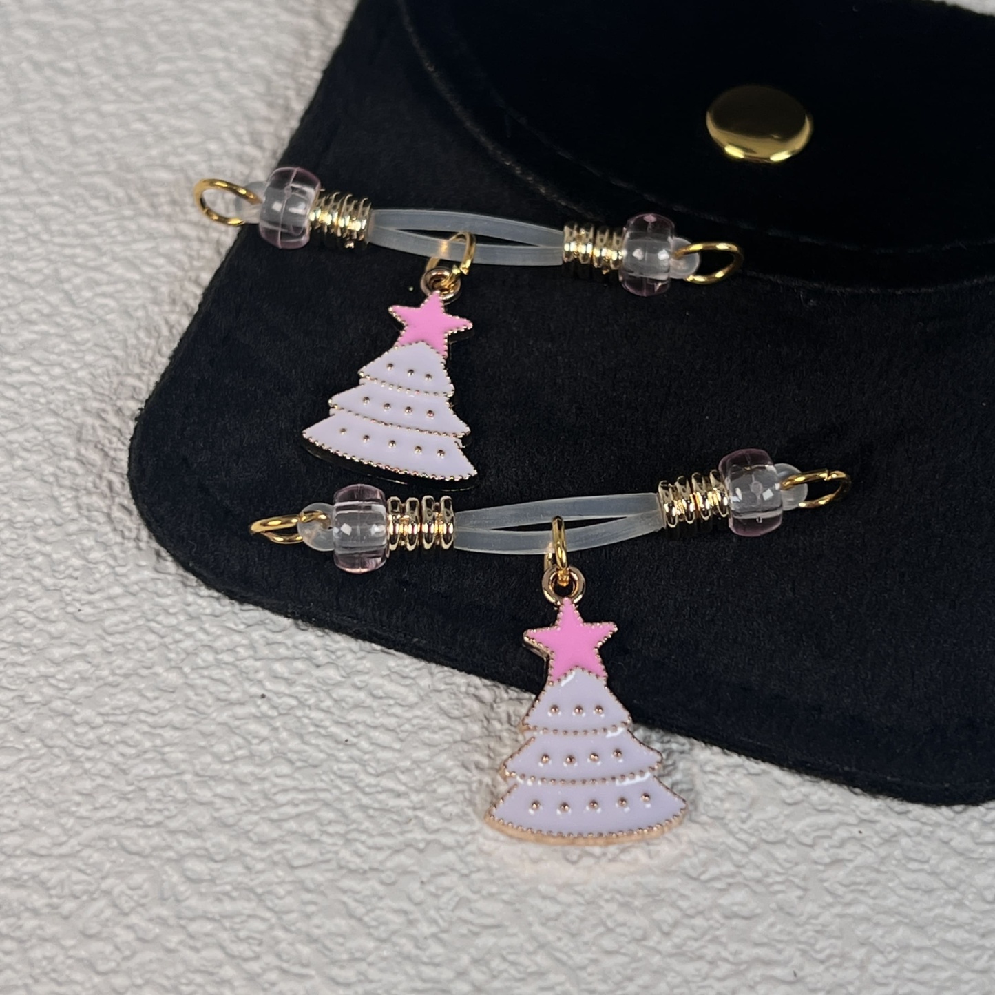 Holiday Frost Tree Clips🎁🎄