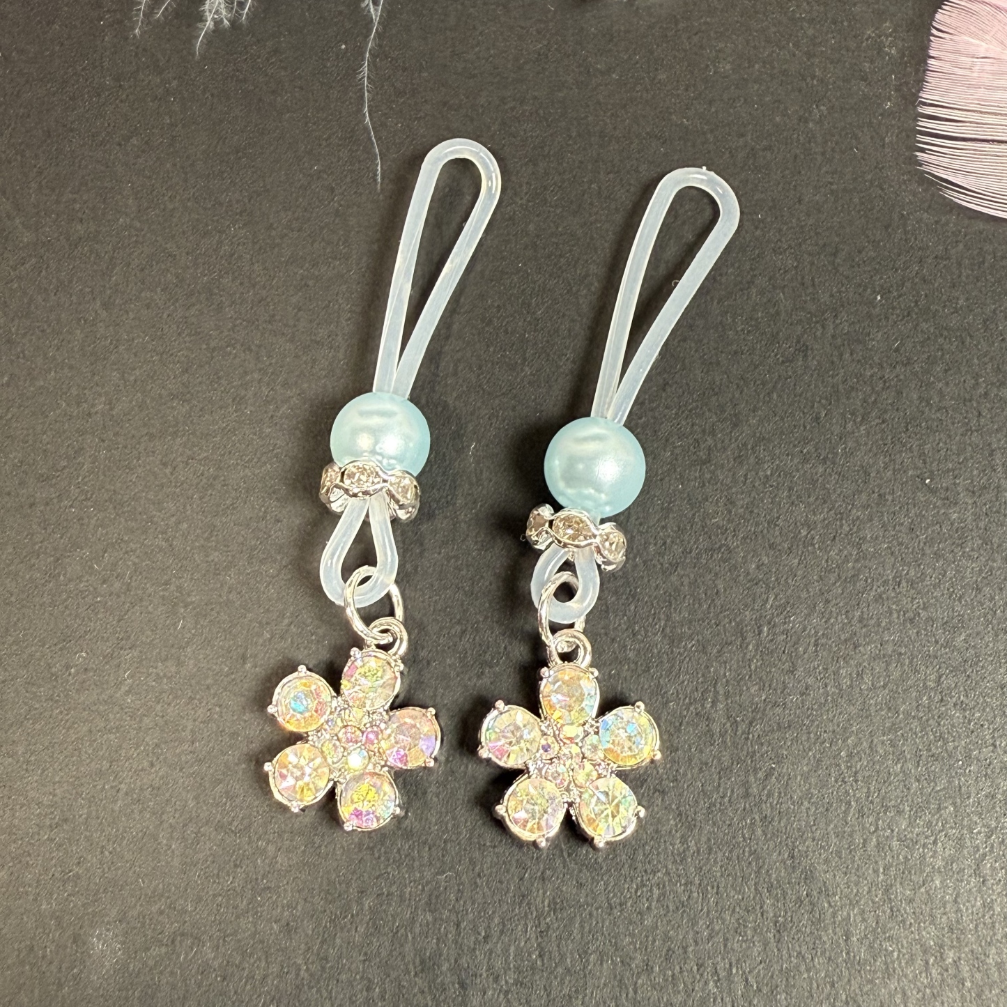 Diamond Flower Adjustable Nipple Clamps