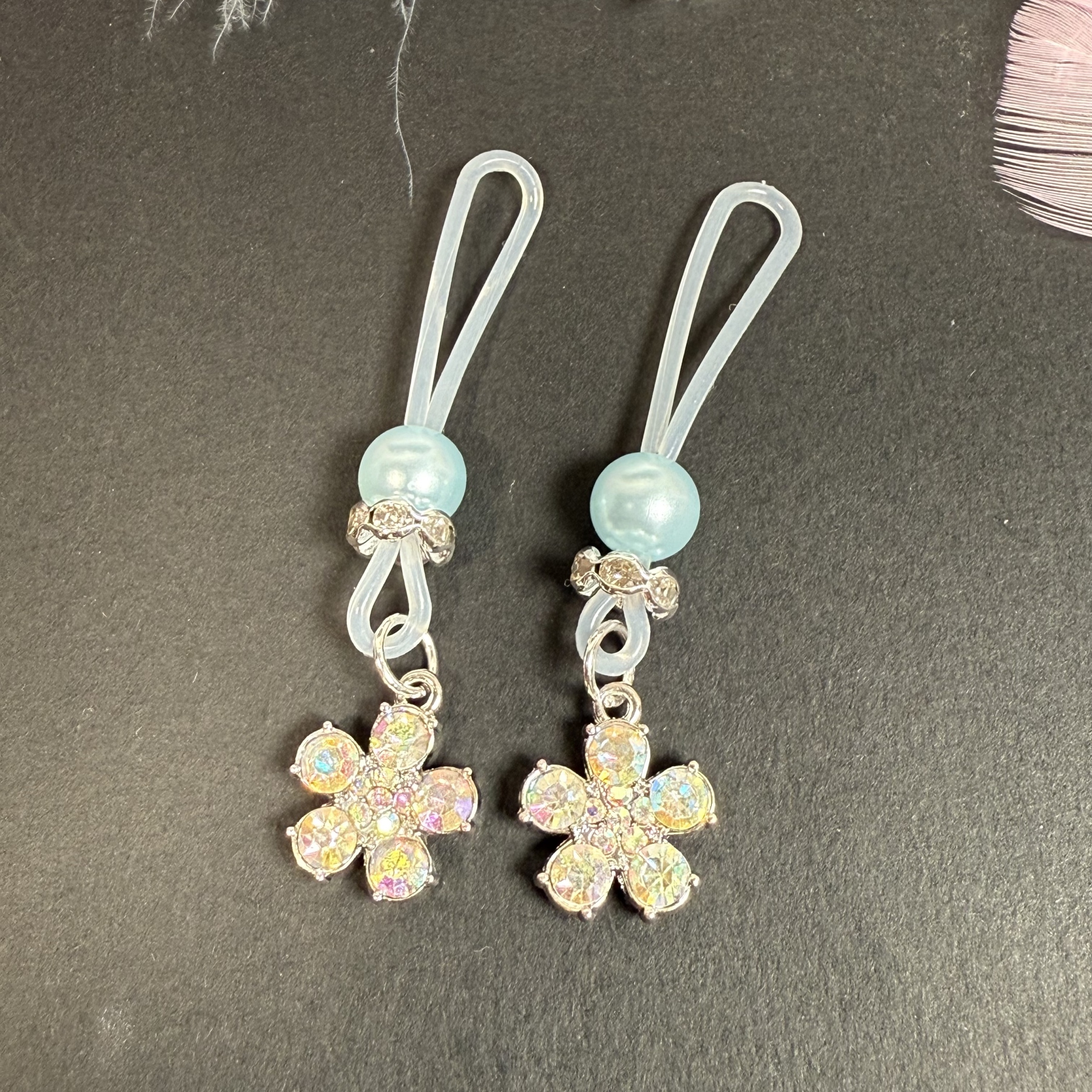 Diamond Flower Adjustable Nipple Clamps