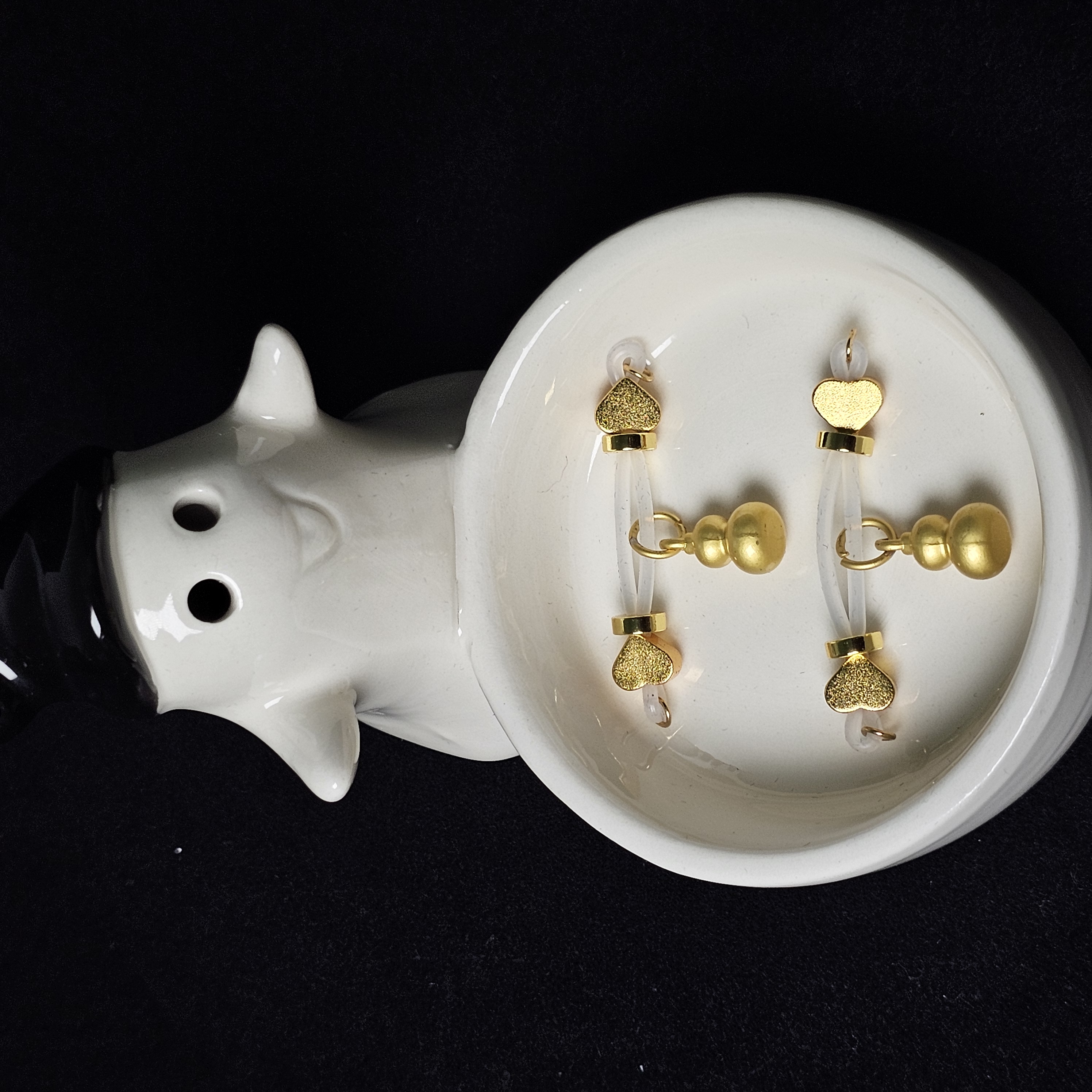 24K gold milk clamp gourd