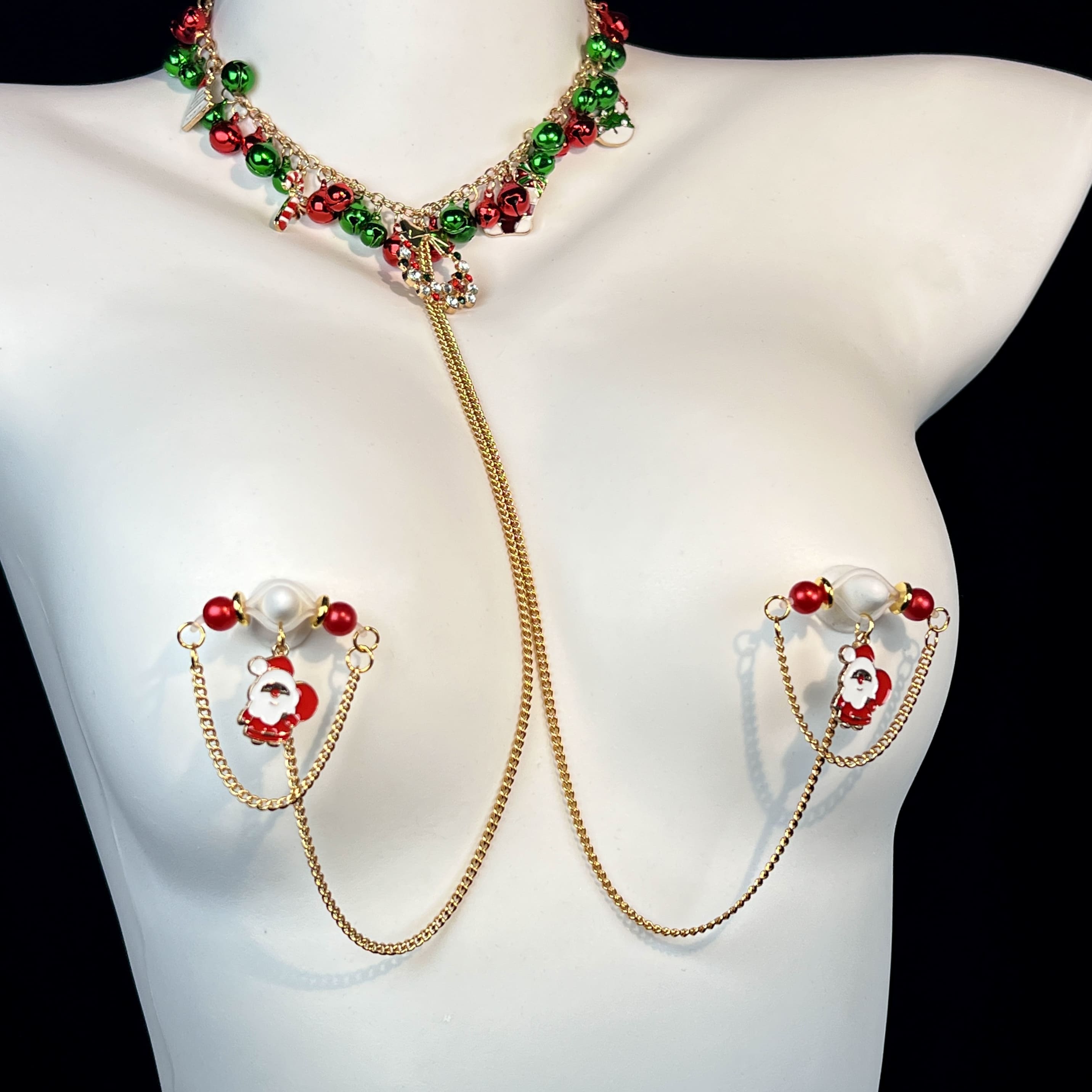 JollyRed Christmas Chain Set