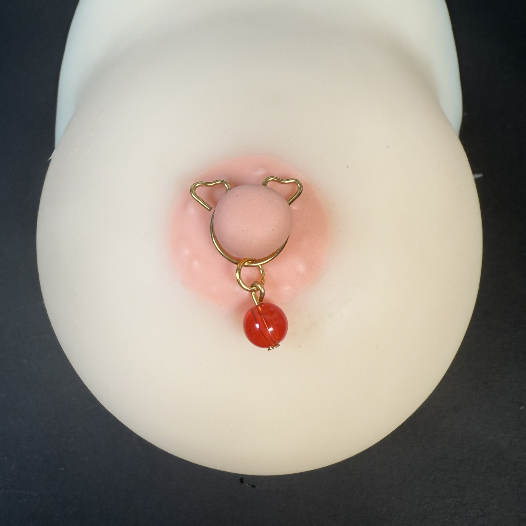 Adjustable Breast Clamp - Red Energy Stone