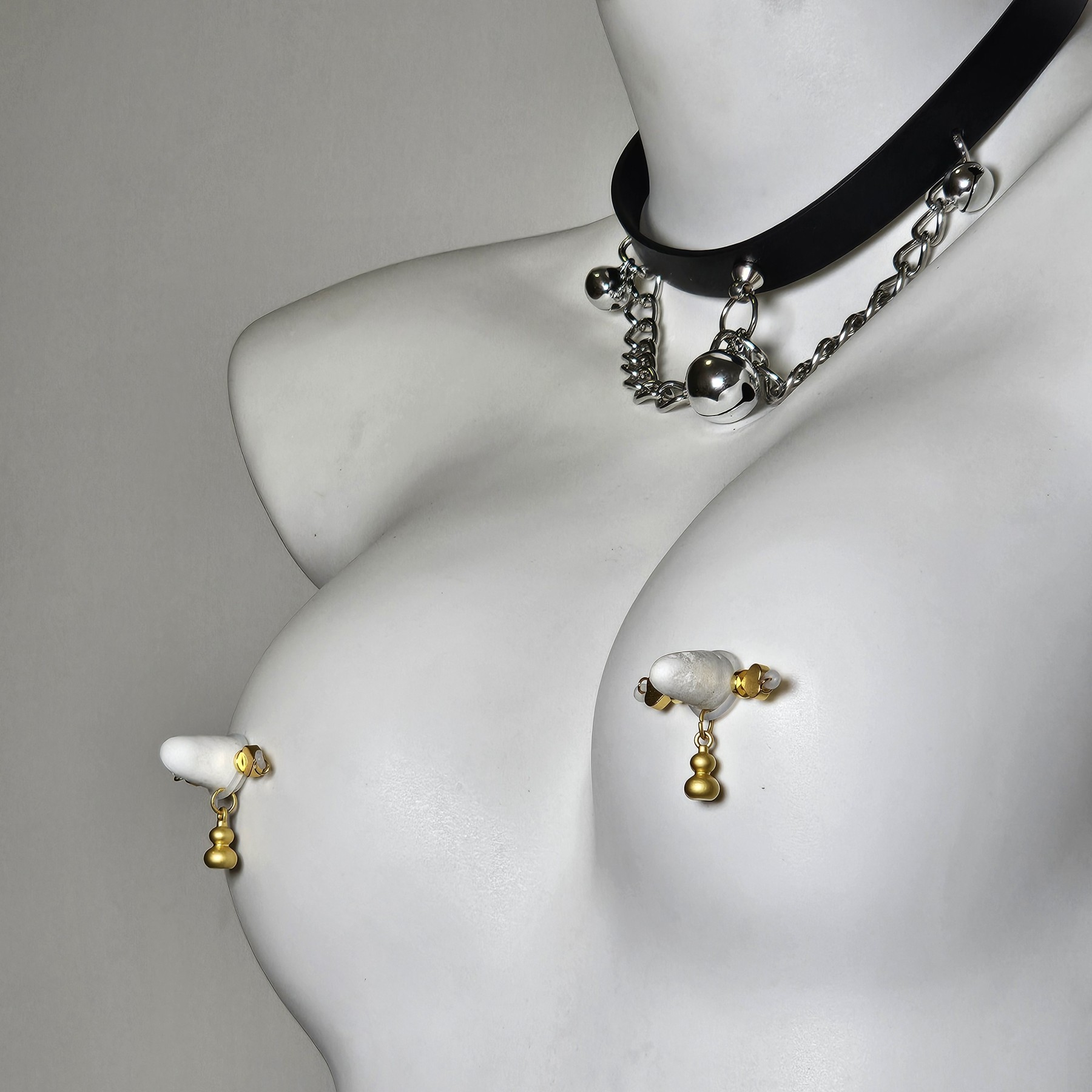 24K gold milk clamp gourd