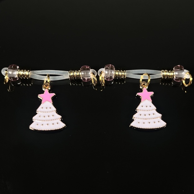 Holiday Frost Tree Clips🎁🎄