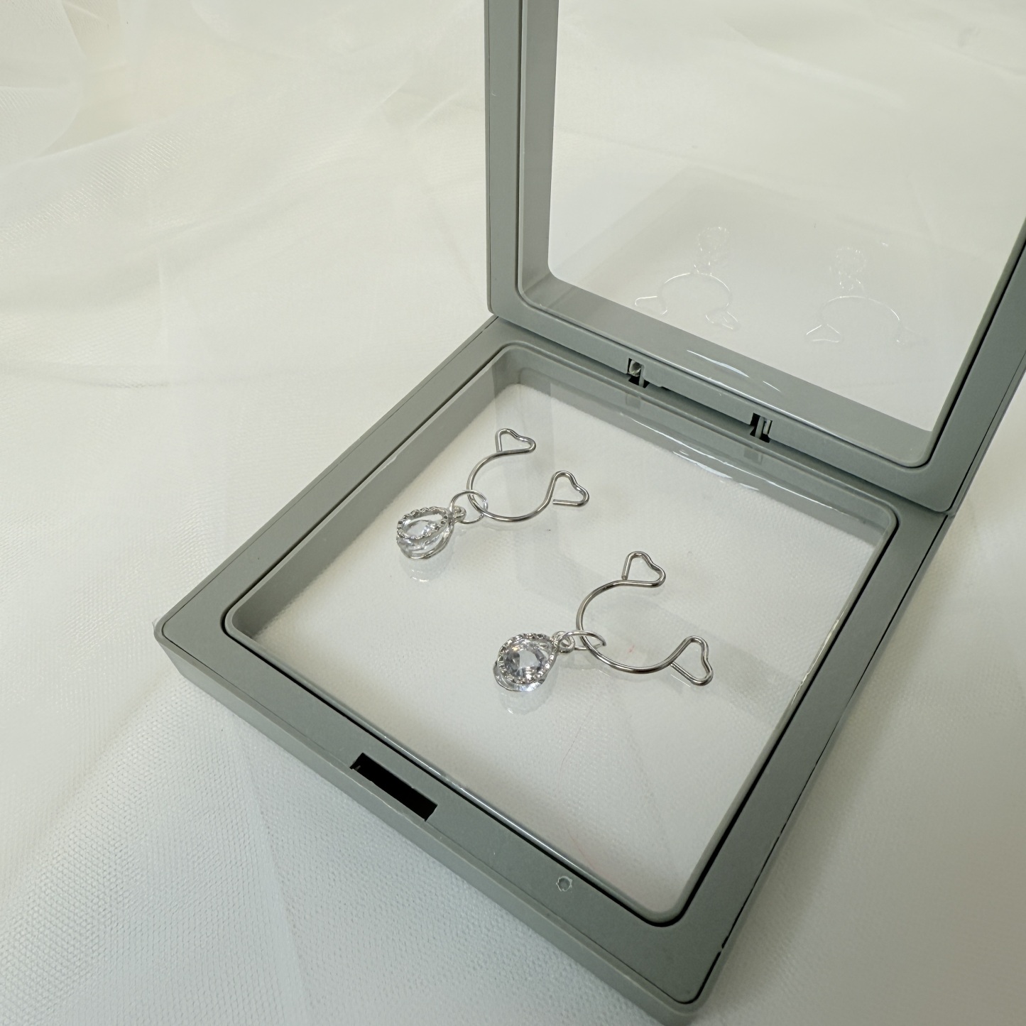 Adjustable fake nipple decoration - exquisite diamond