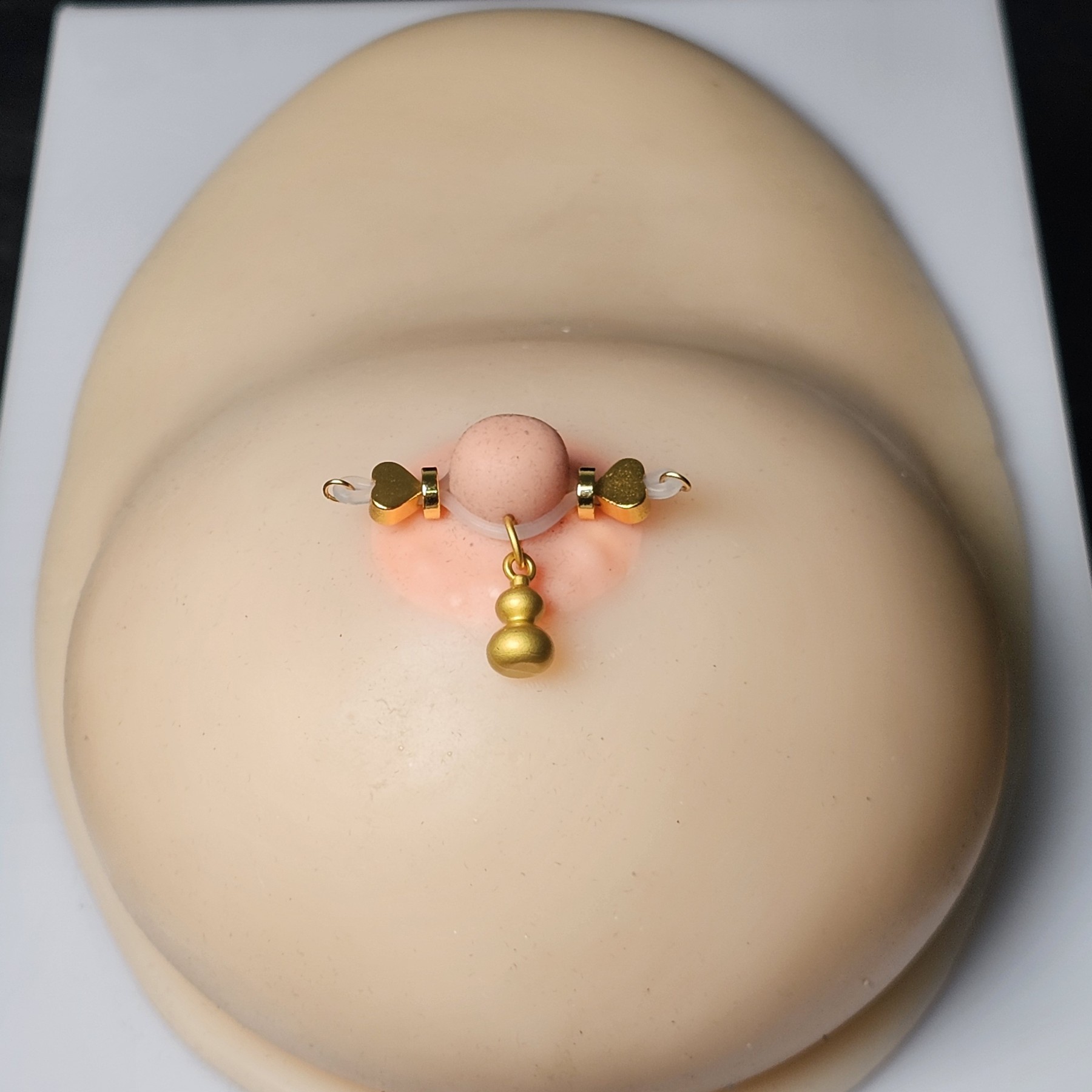 24K gold milk clamp gourd