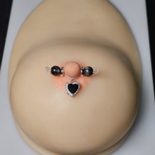 Black crystal + black gemstone