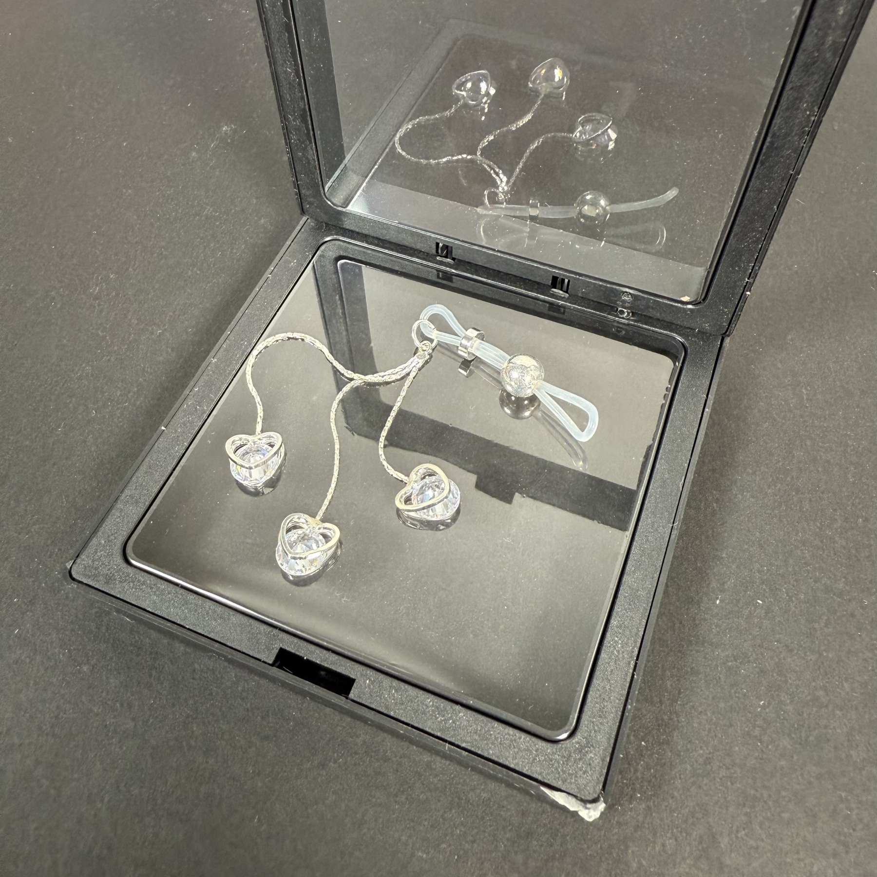 Adjustable nipple jewelry - high-end heart