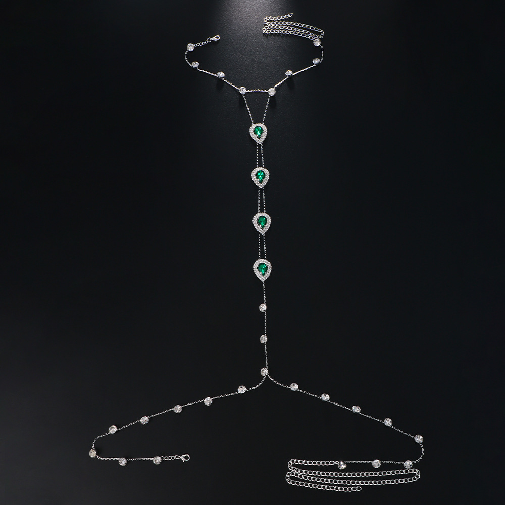 Emerald Vanguard Men’s Body Chain