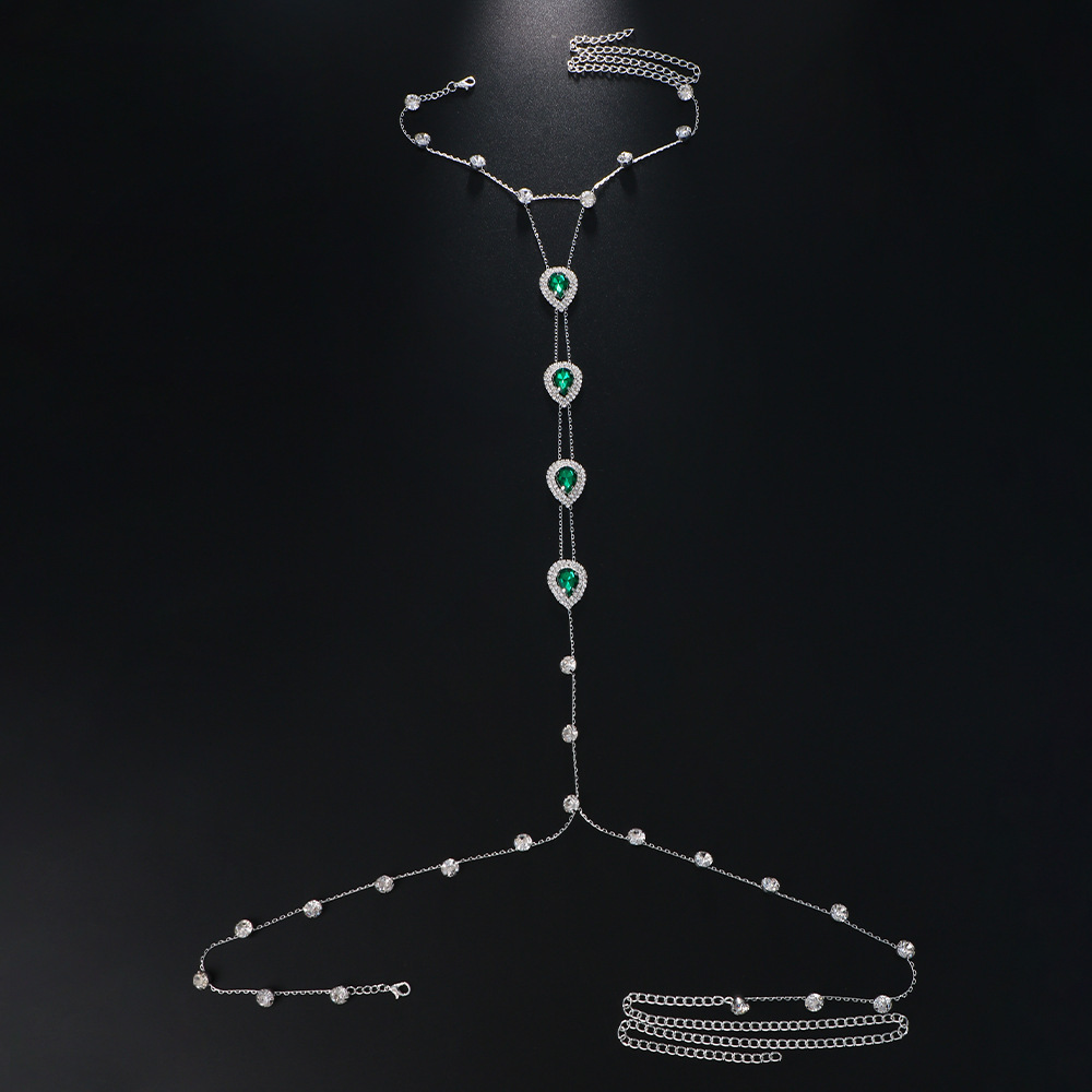 Emerald Vanguard Men’s Body Chain