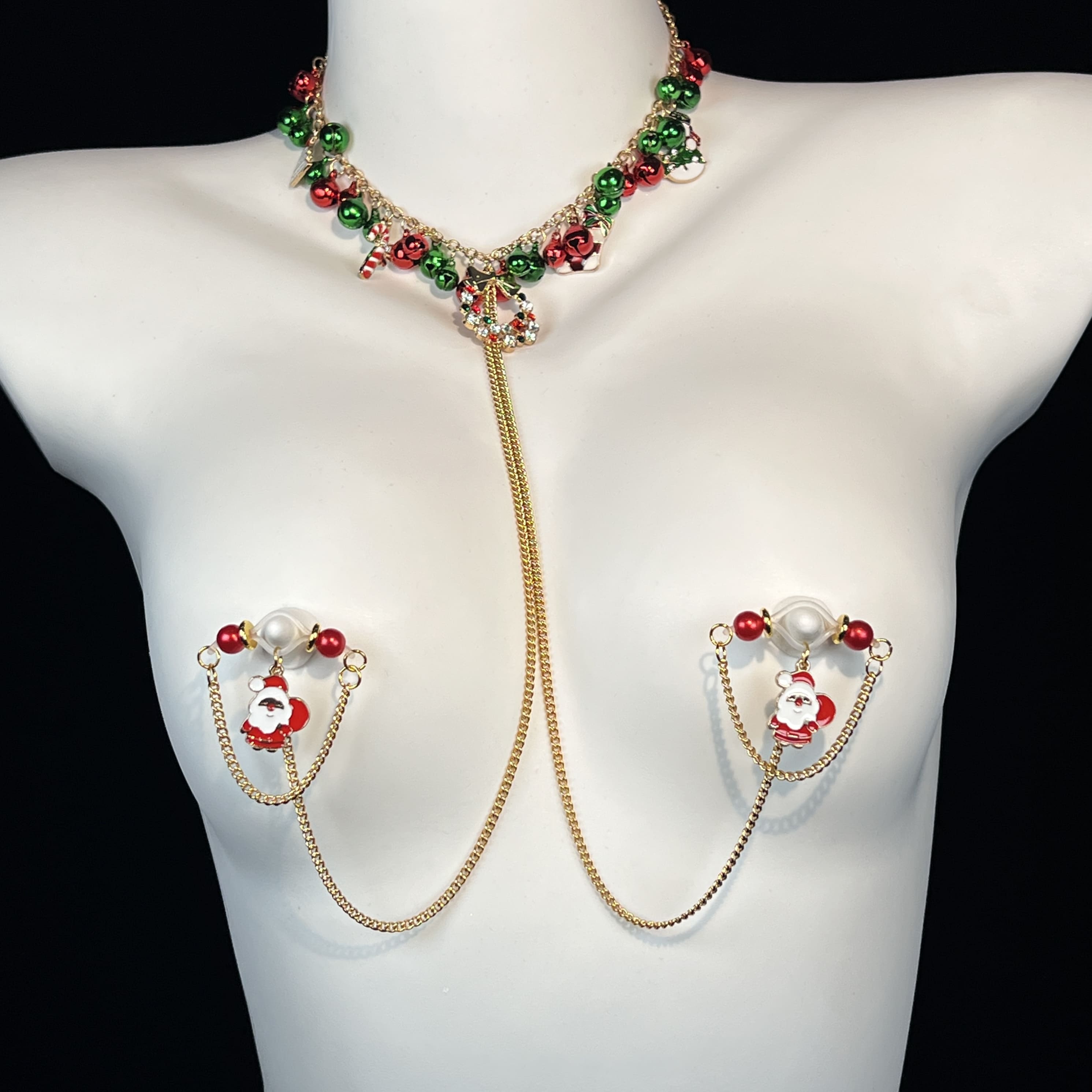JollyRed Christmas Chain Set