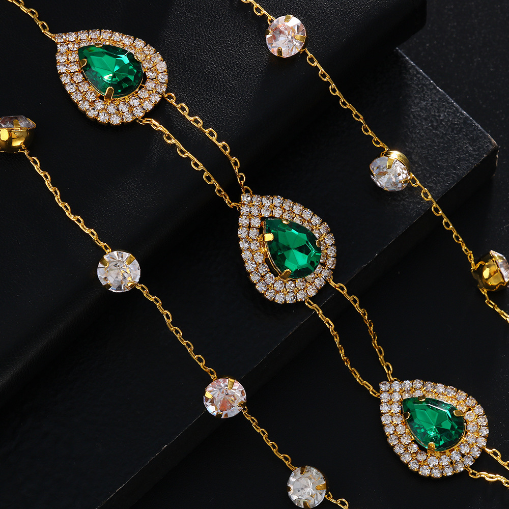 Emerald Vanguard Men’s Body Chain