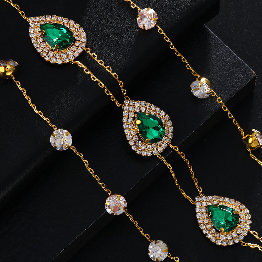 Emerald Vanguard Men’s Body Chain