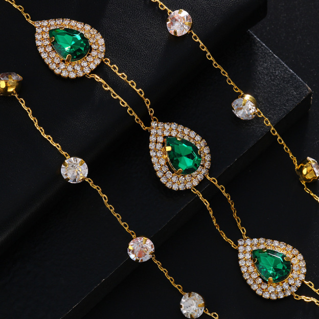 Emerald Vanguard Men’s Body Chain