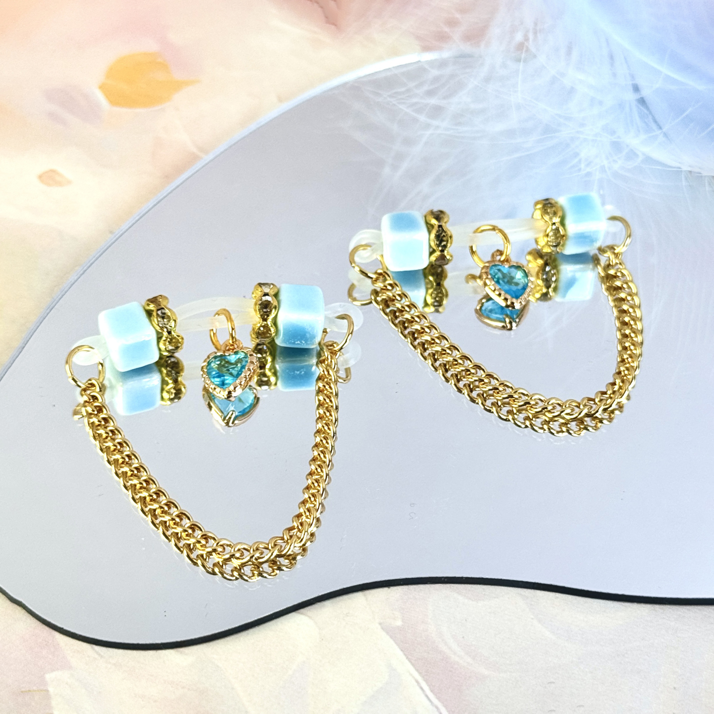 Diamond Heart Chain