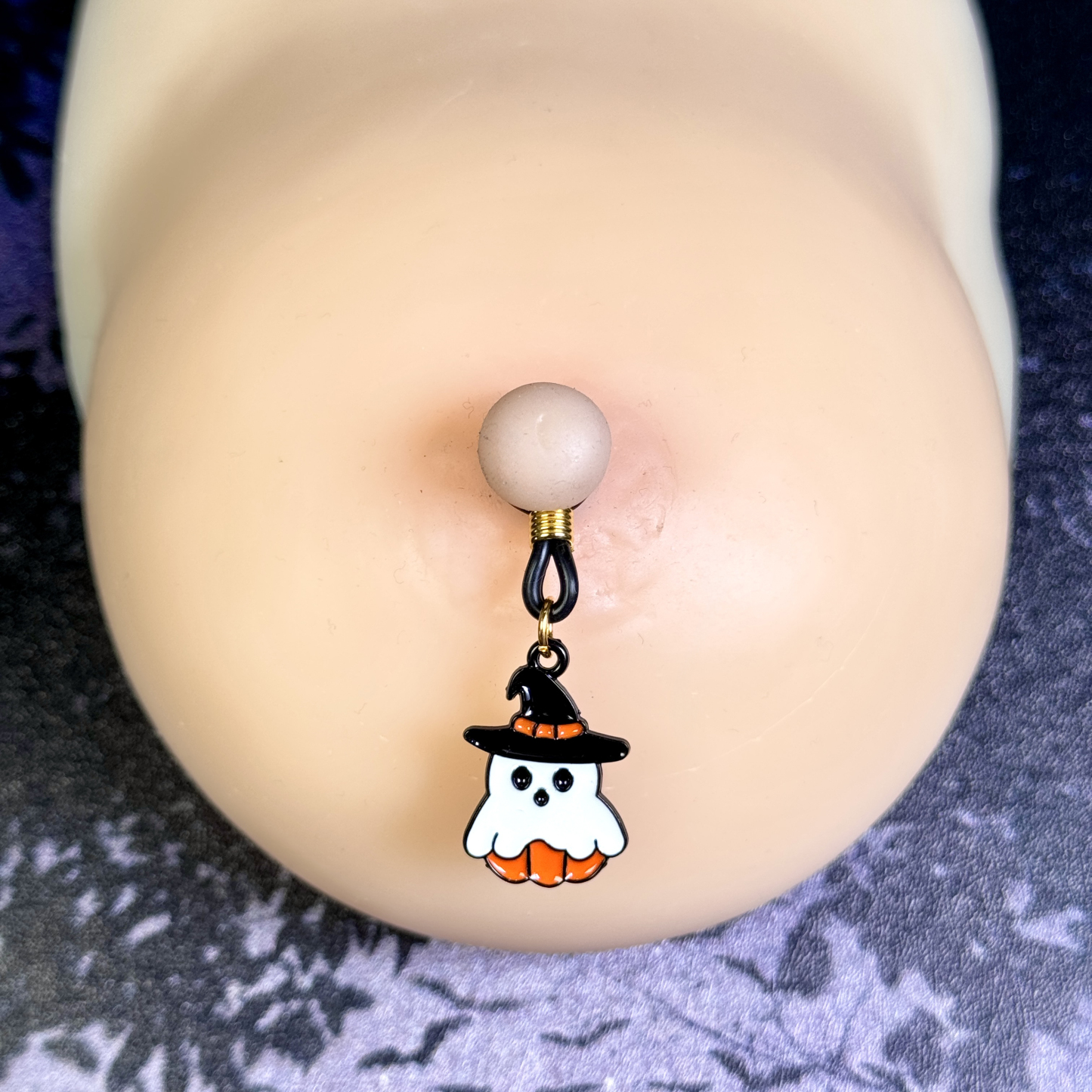 Spooky Witch Ghost Nipple Clamp