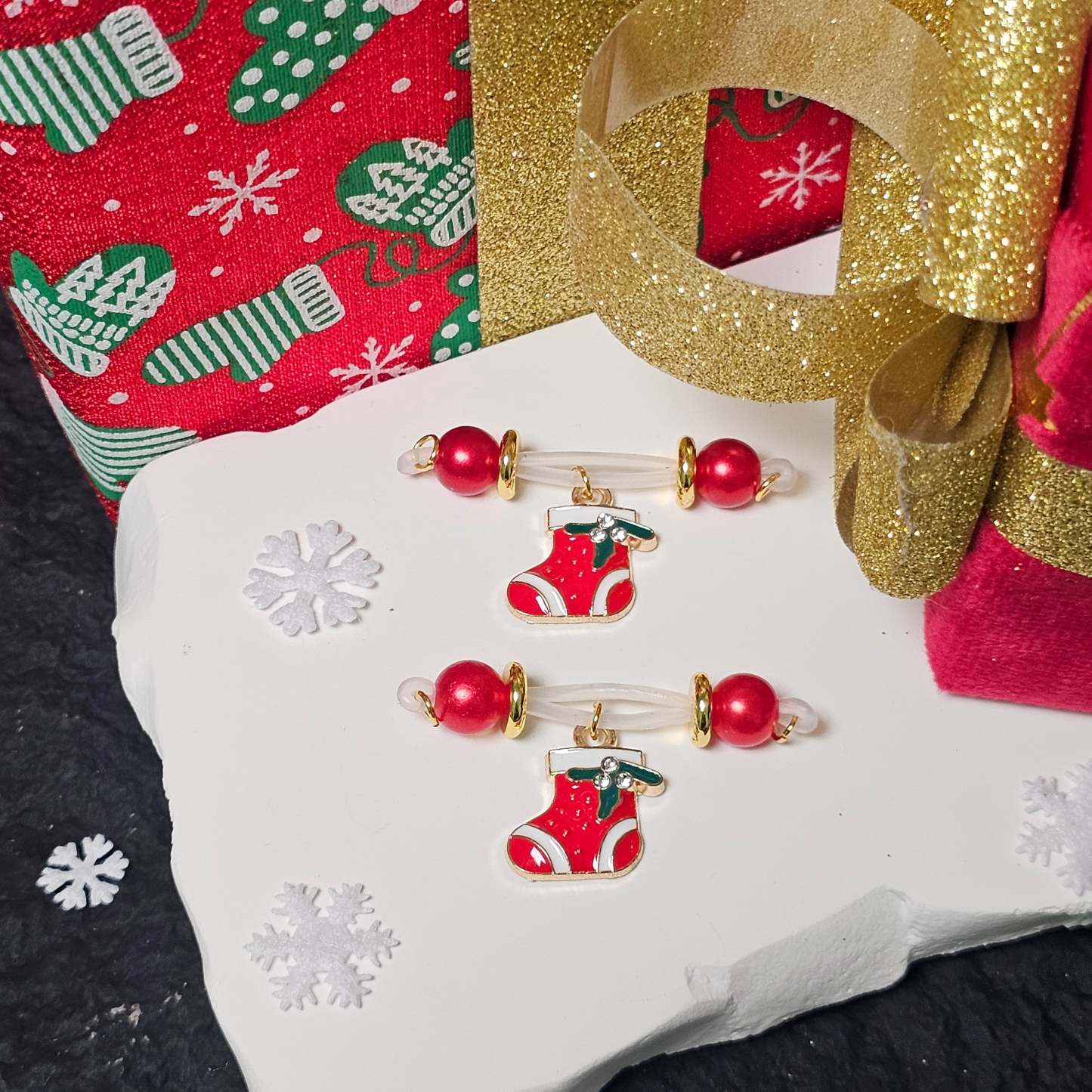 Crystal Christmas Stockings