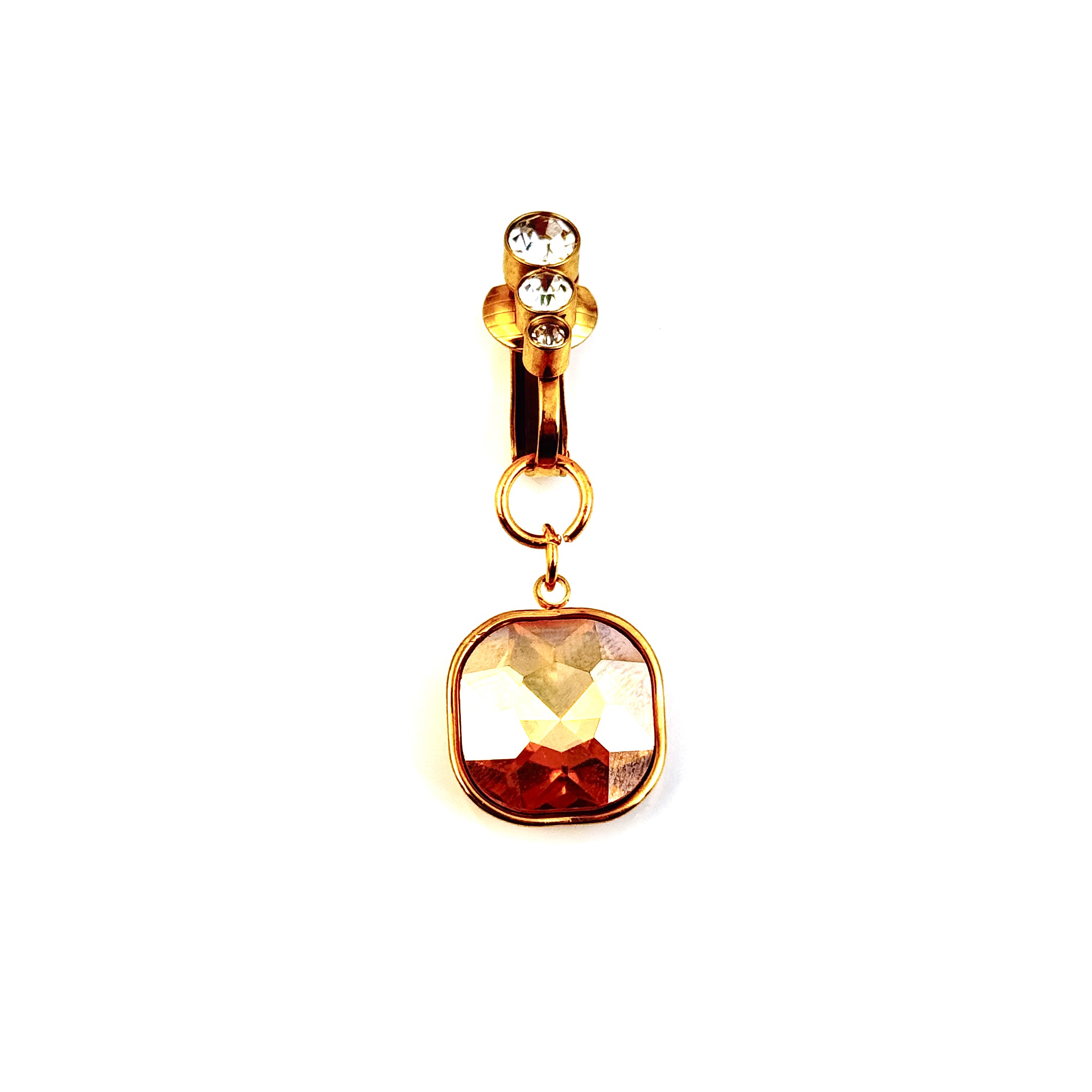 Aurelia Crystal Belly Clip