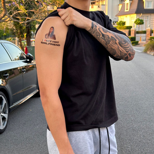 Custom temporary tattoos with photos-Thyye
