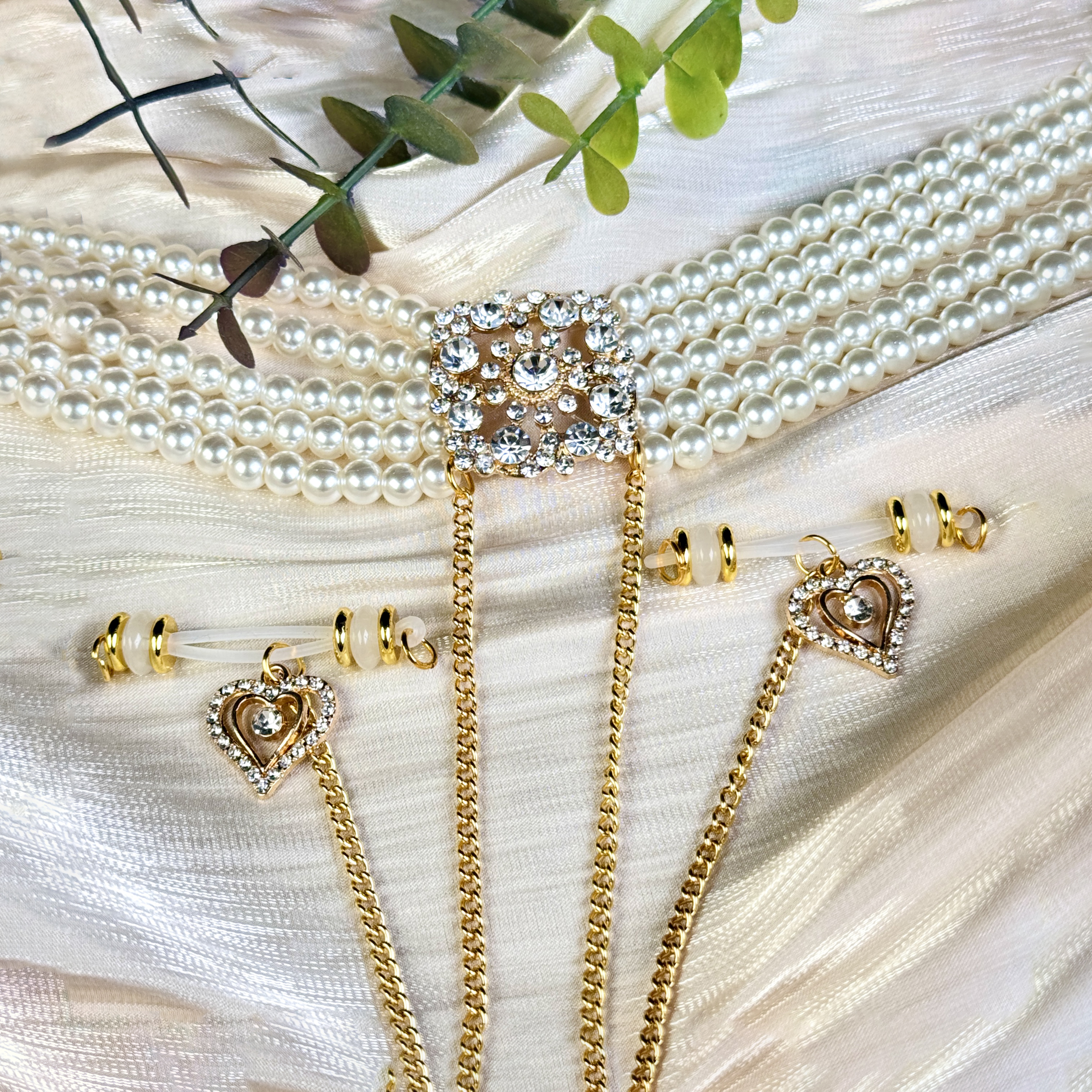 Pearl Romance Charm Set