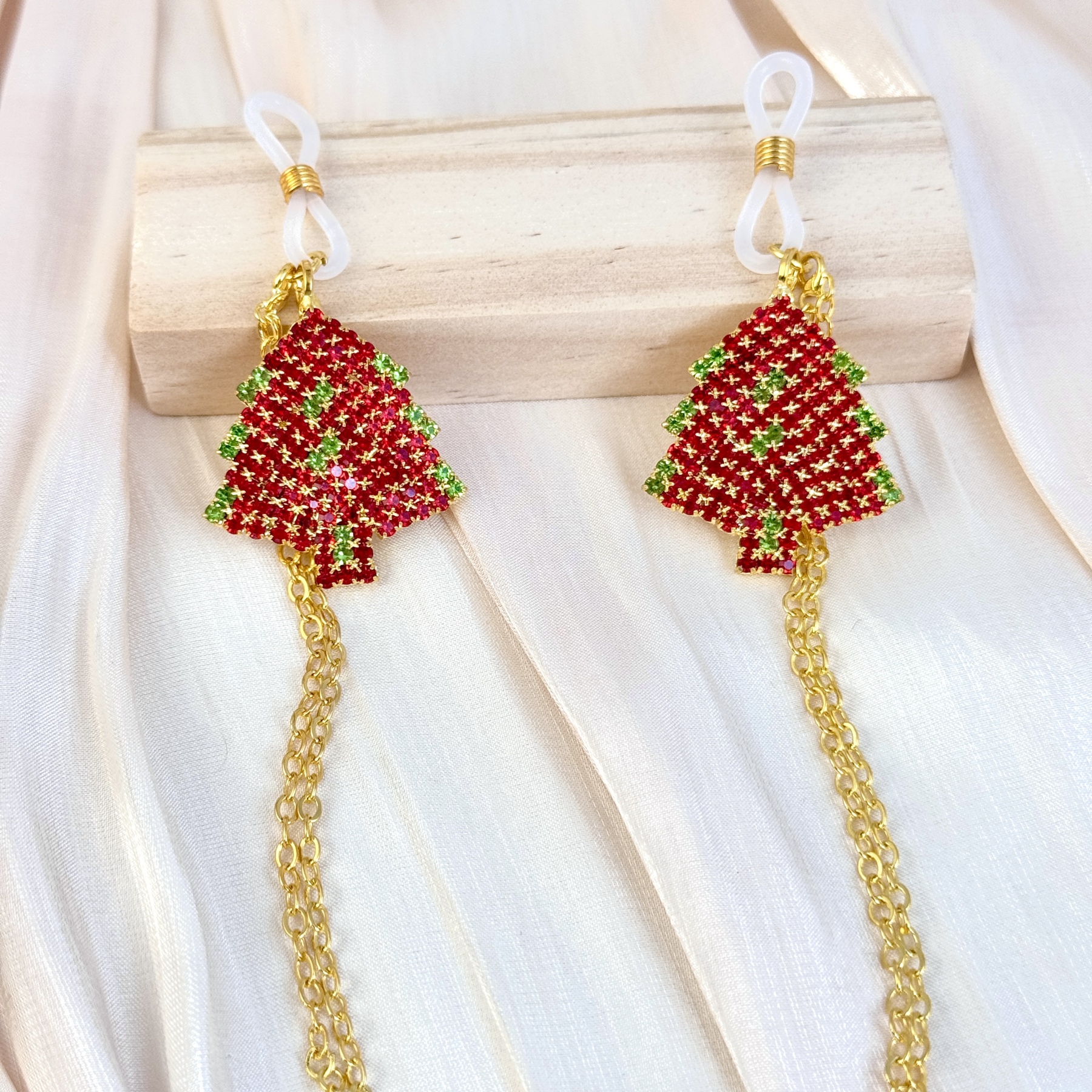 Christmas Tree Faux Nipple Chain