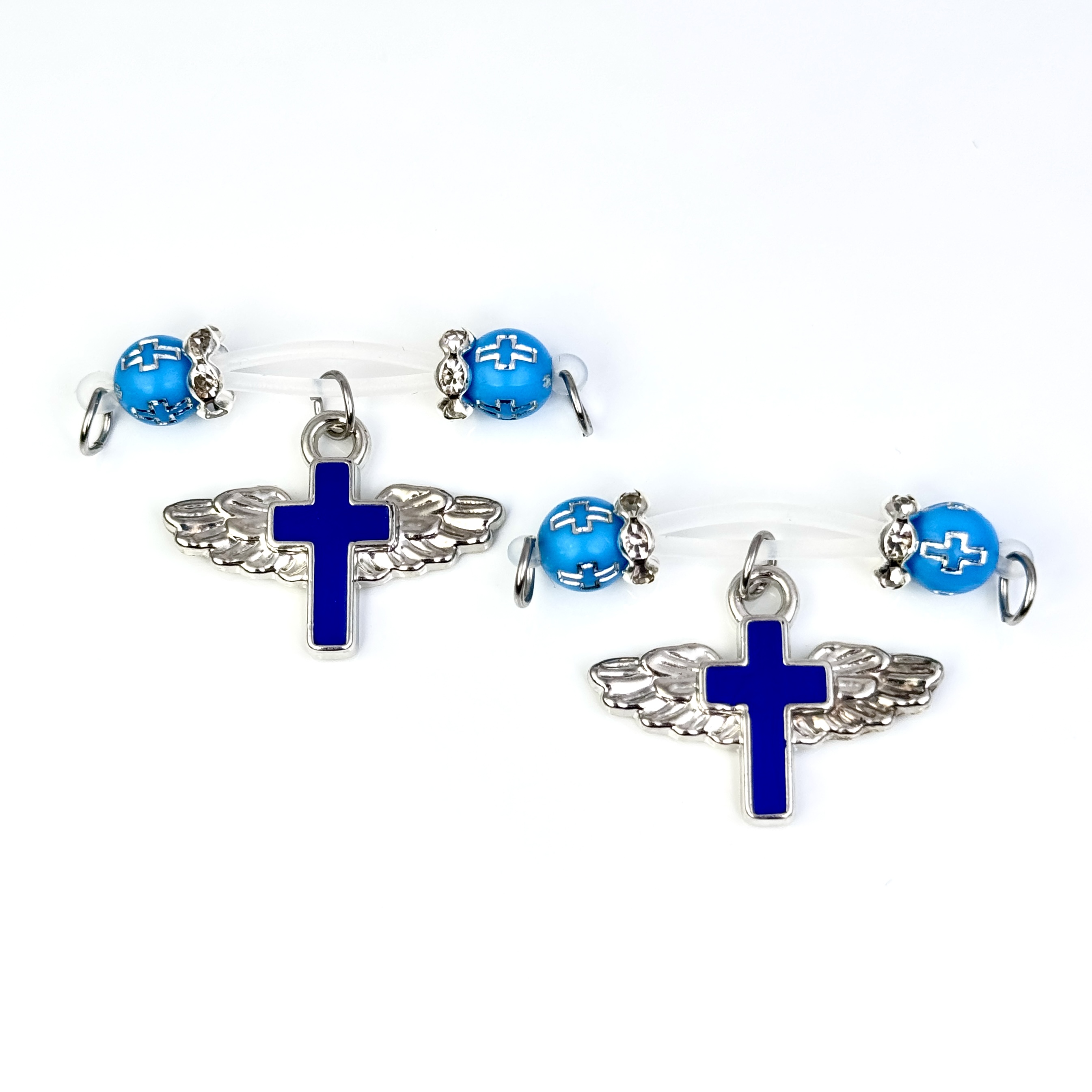Angel Wing Cross Non-Piercing Nipple Clamp
