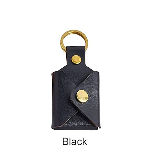 Color Printed Photo Small Leather Purse Keychain-Thyye