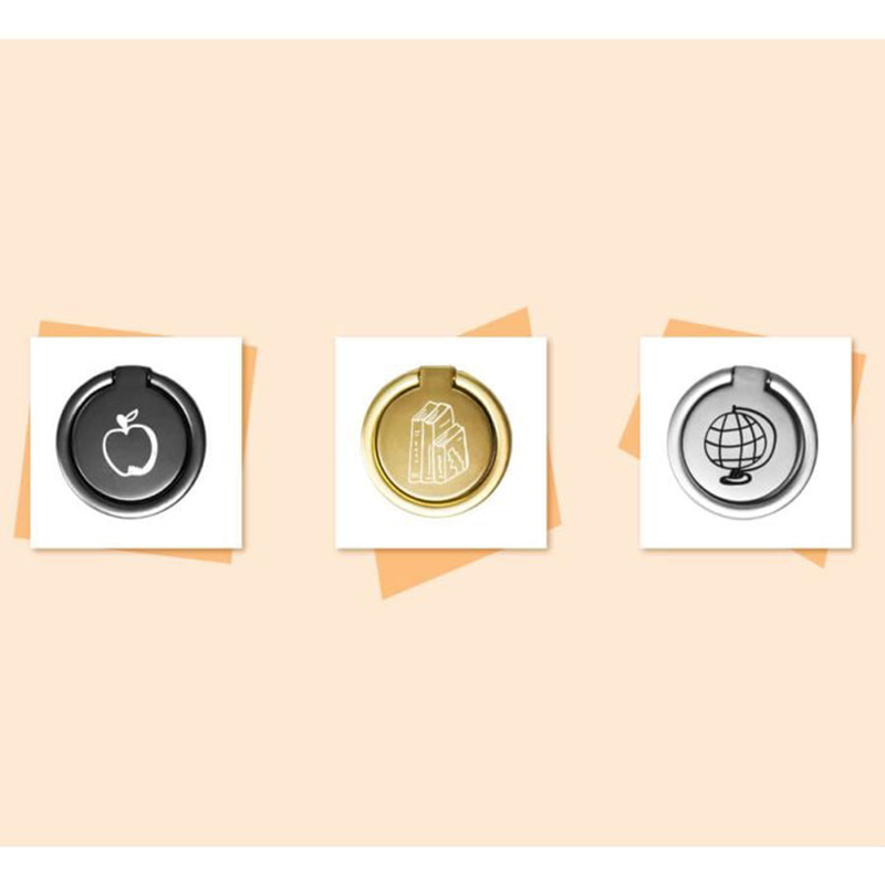 Custom Matte Metal Phone Ring Holder-Thyye