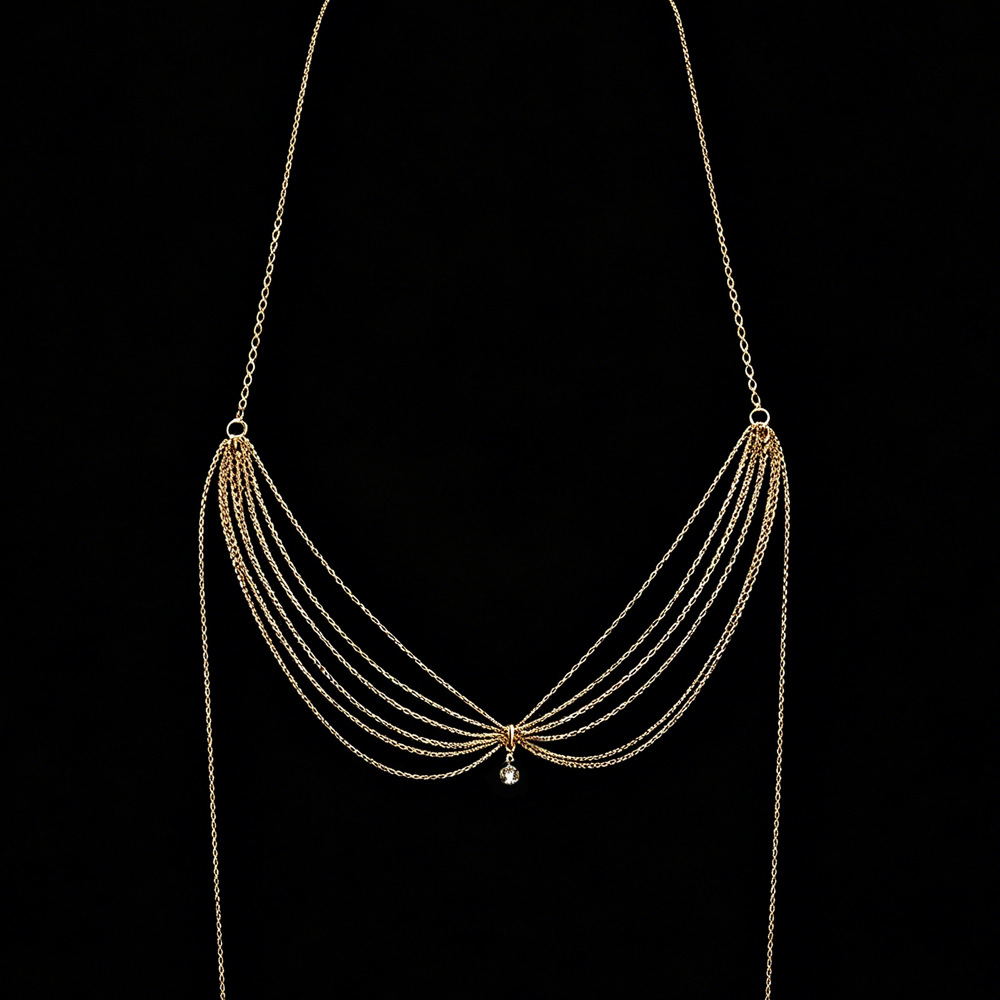 Layered Bra Body Chain