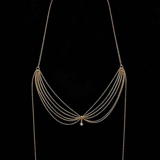 Layered Bra Body Chain