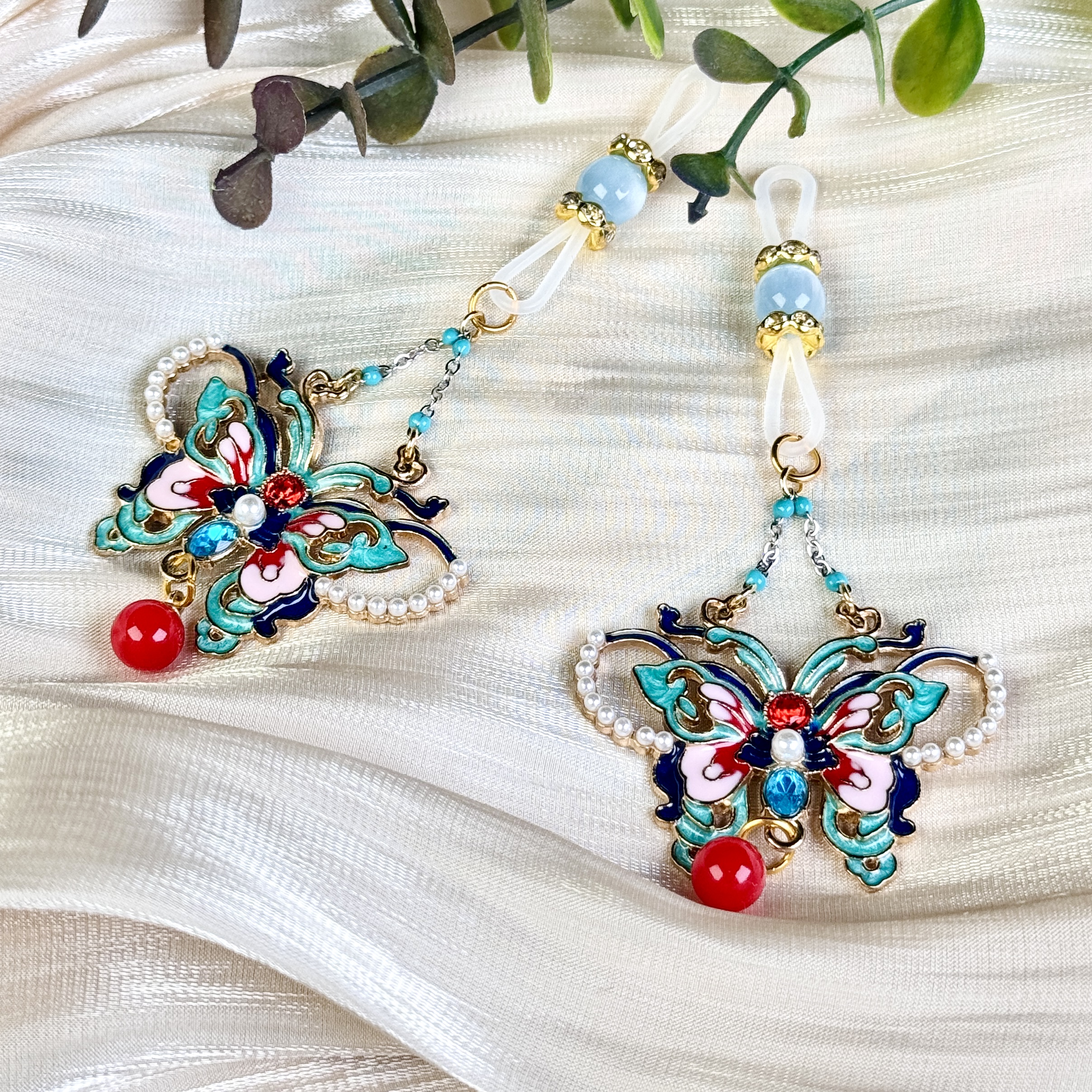 Enchanted Butterfly Nipple Clamps