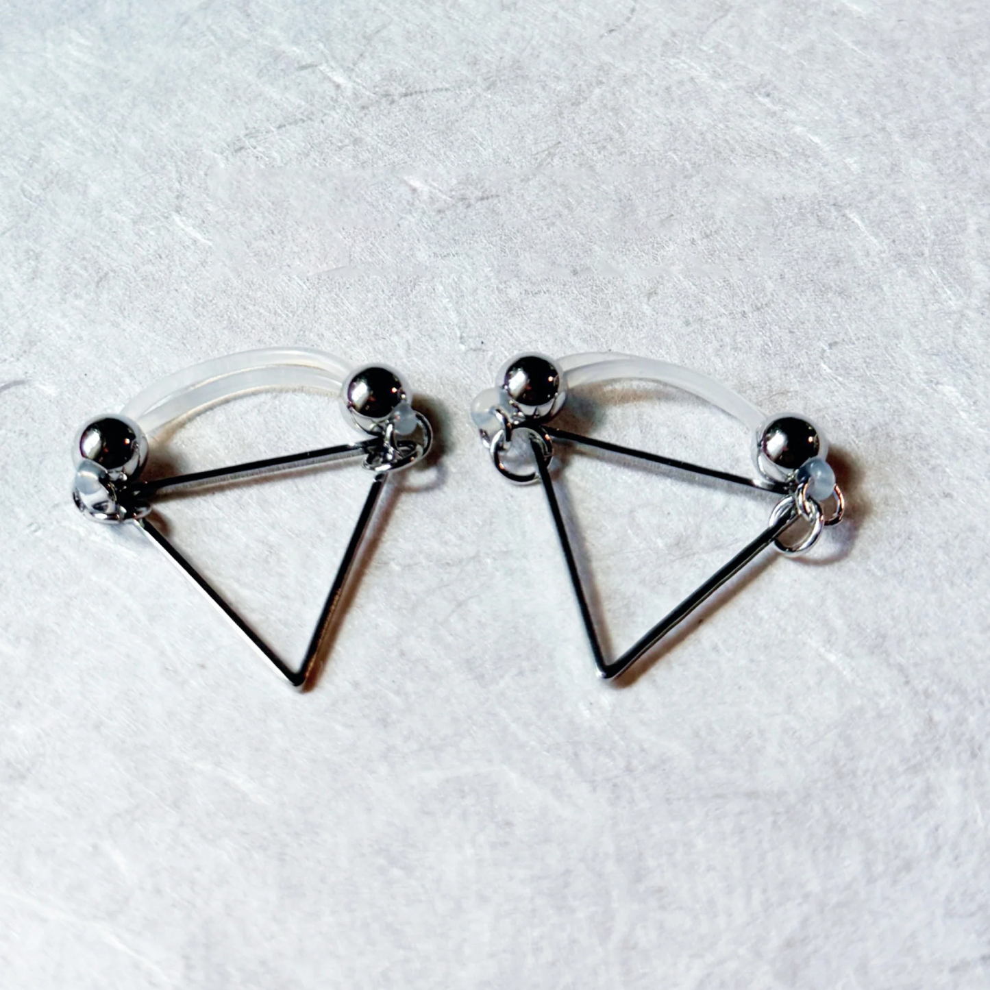 Triangle Line Nipple Clips