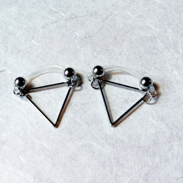 Triangle Line Nipple Clips