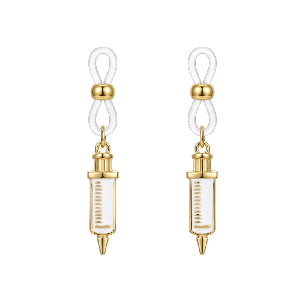 1 Pair of Syringe-Style Non-Piercing Nipple Clamps