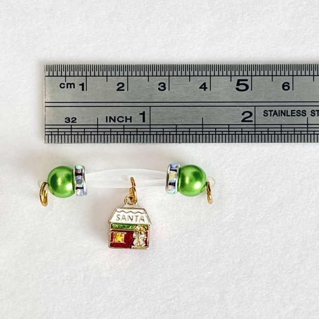 Christmas jewelry clip