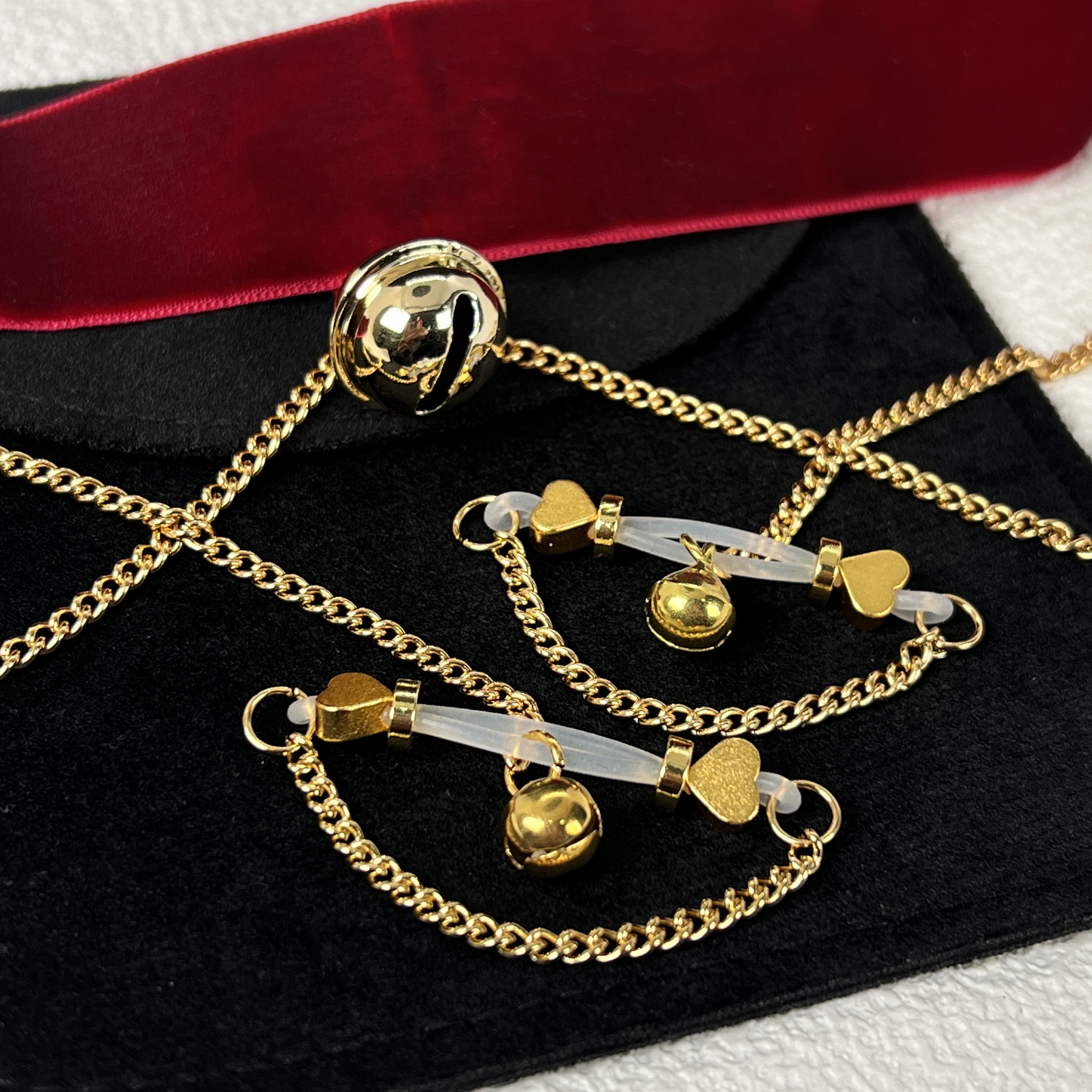 Winter Crown Nipple Chain