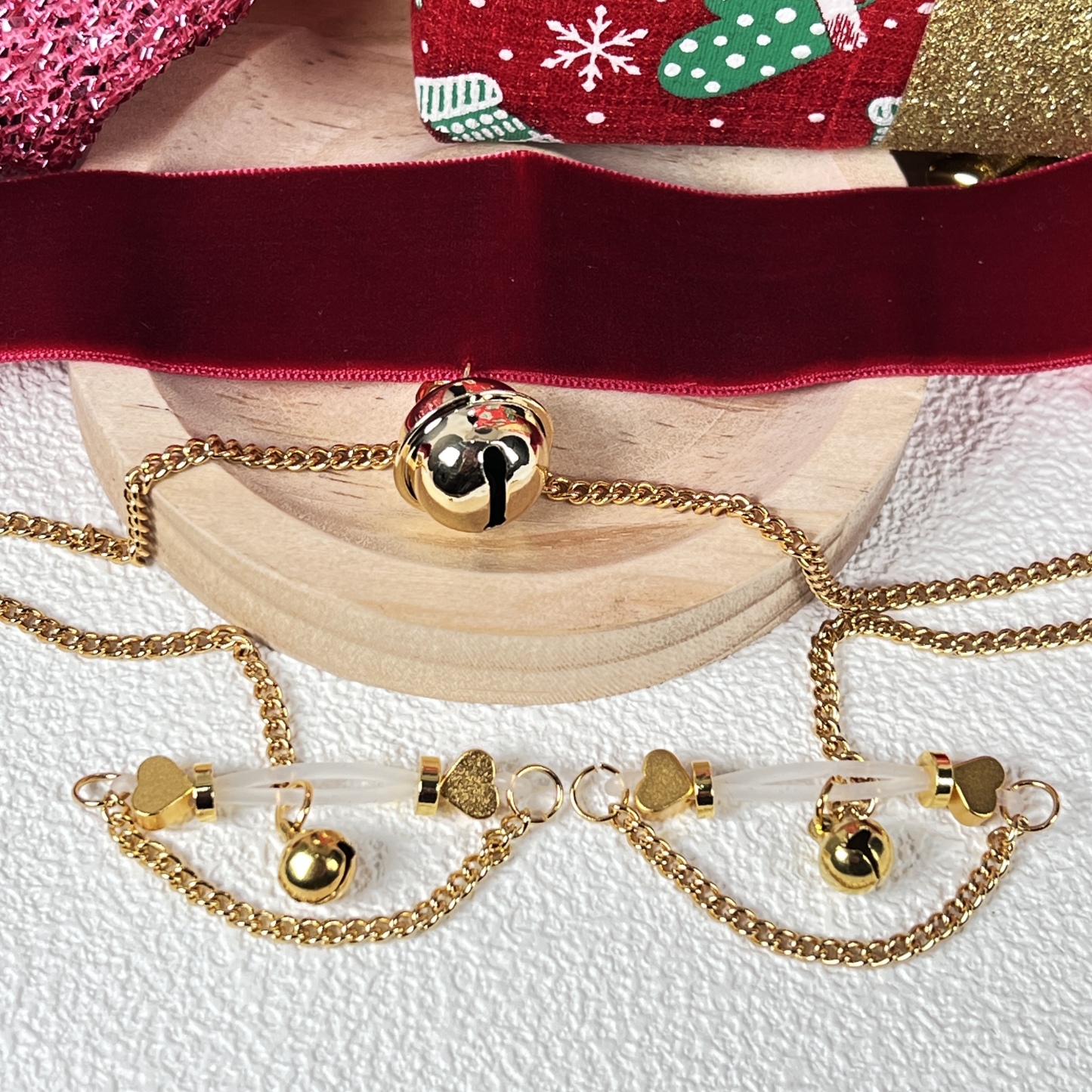 Winter Crown Nipple Chain