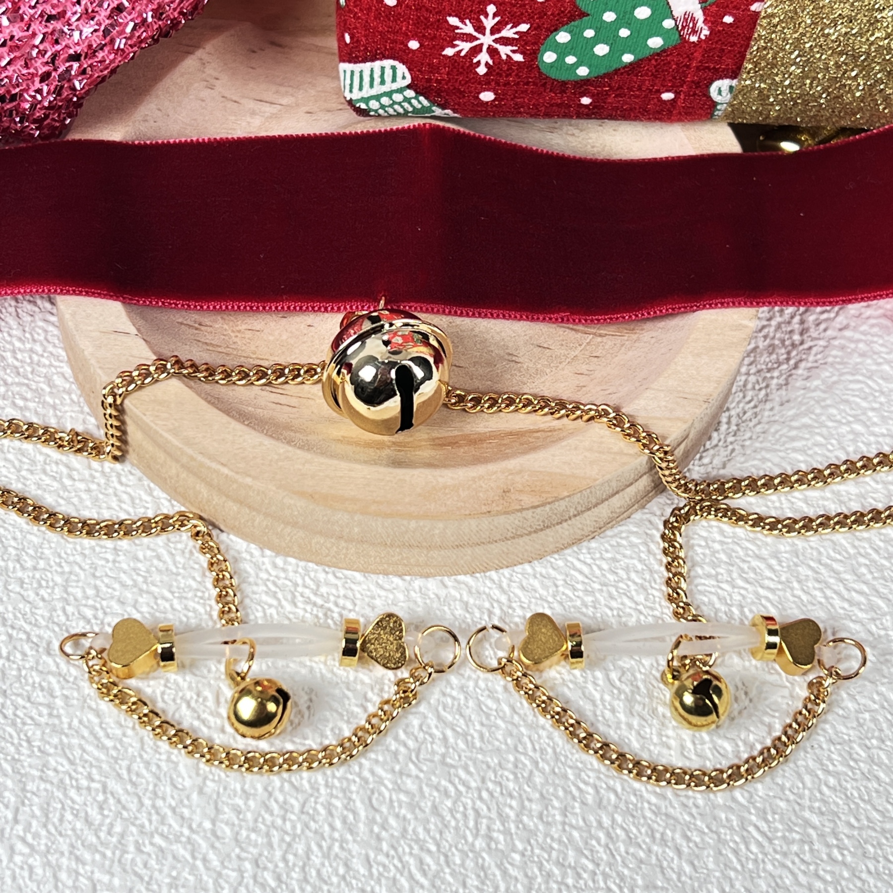 Winter Crown Nipple Chain