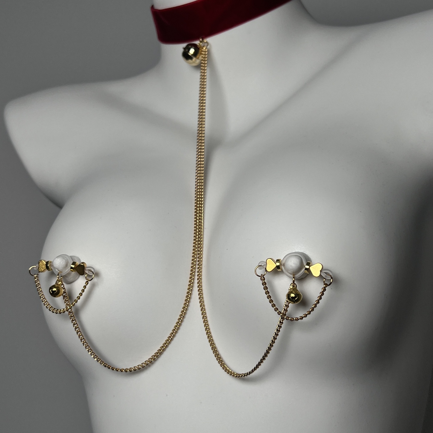 Winter Crown Nipple Chain