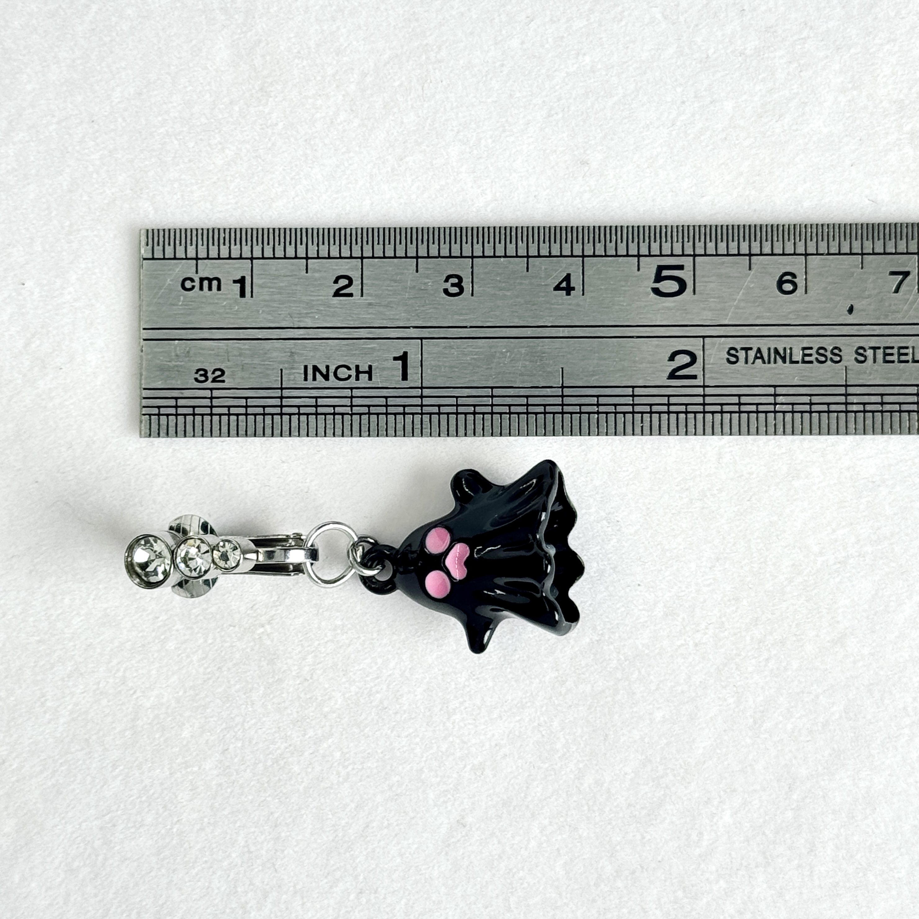 Cute Ghost Navel Charm