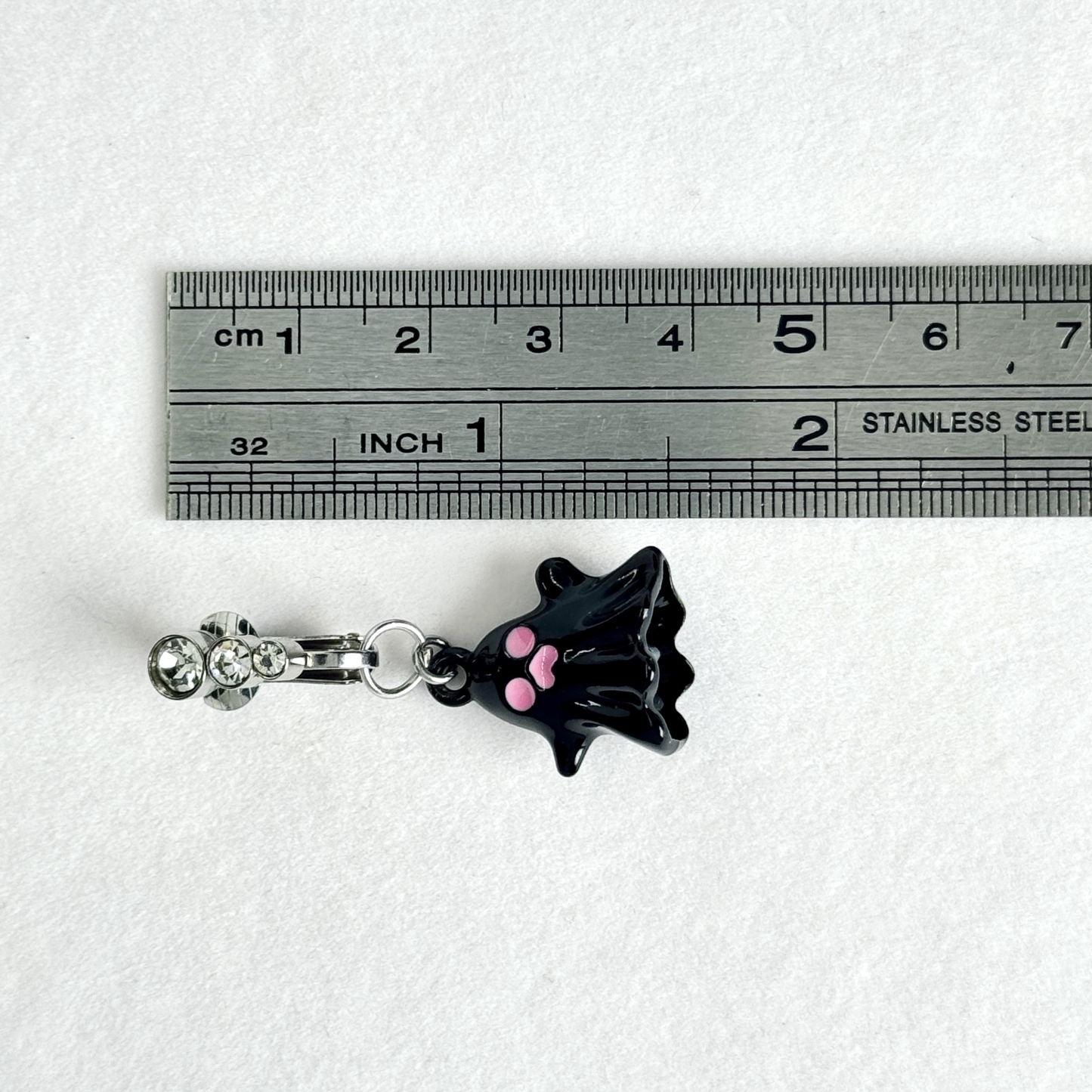Cute Ghost Navel Charm