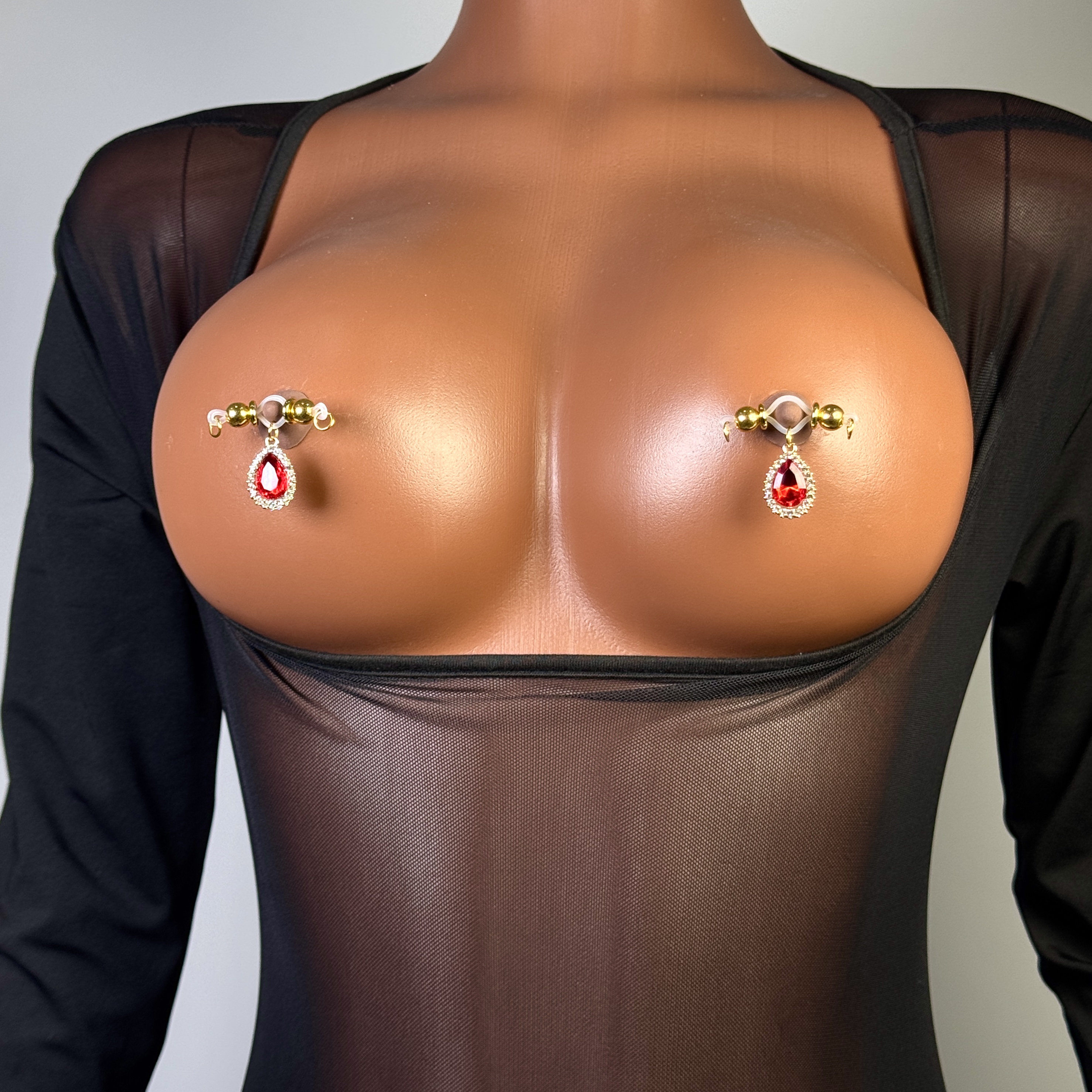 Rose Pearl Body Chain Set