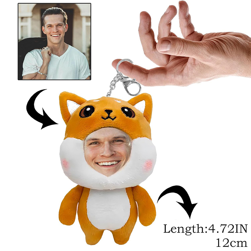 DIY photo doll pendant backpack keychain-Thyye