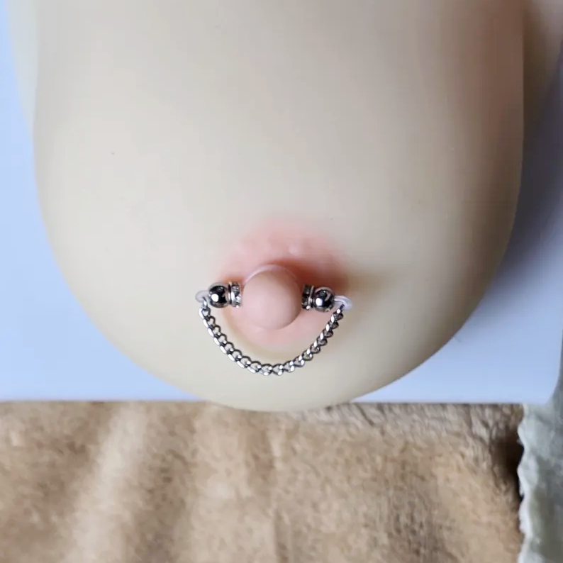 Non-Piercing Nipple Clamps — Chain