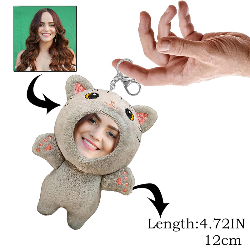 DIY photo doll pendant backpack keychain-Thyye