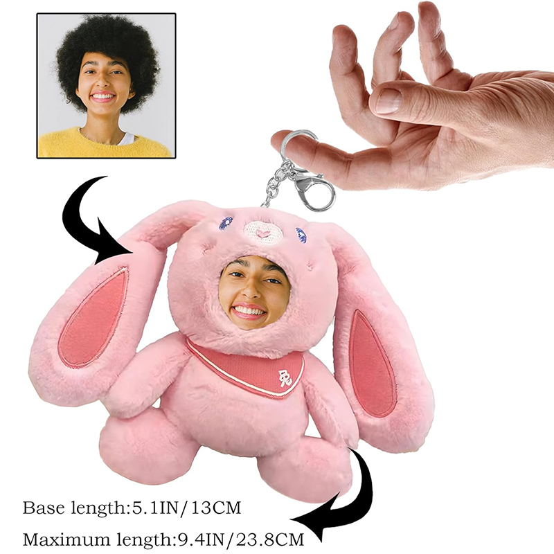 DIY photo doll pendant backpack keychain-Thyye