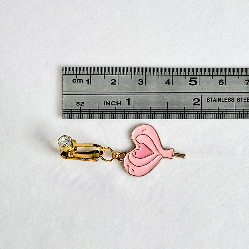 Sweetheart Lollipop Belly Clip