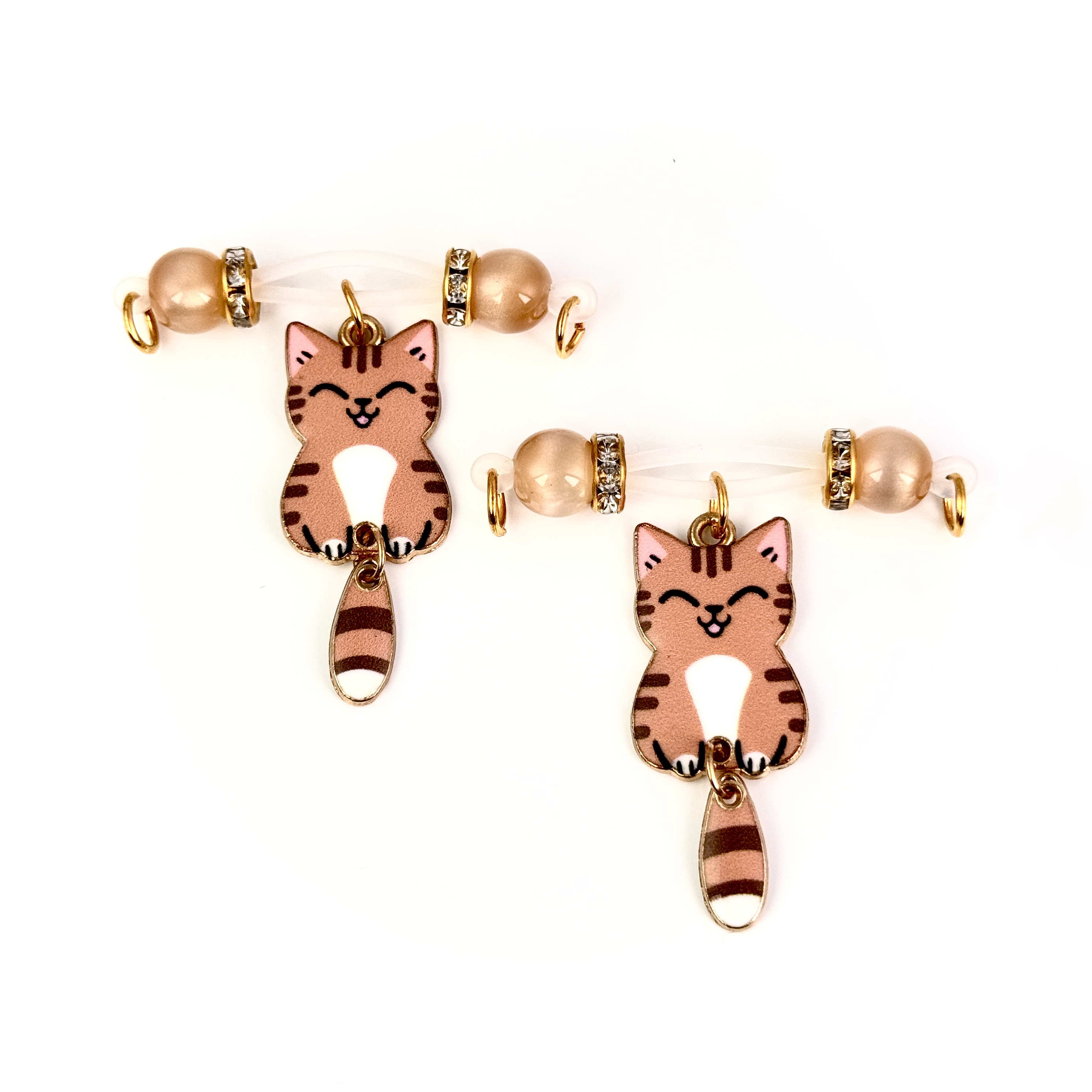 Cute Kitty Faux Nipple Ring